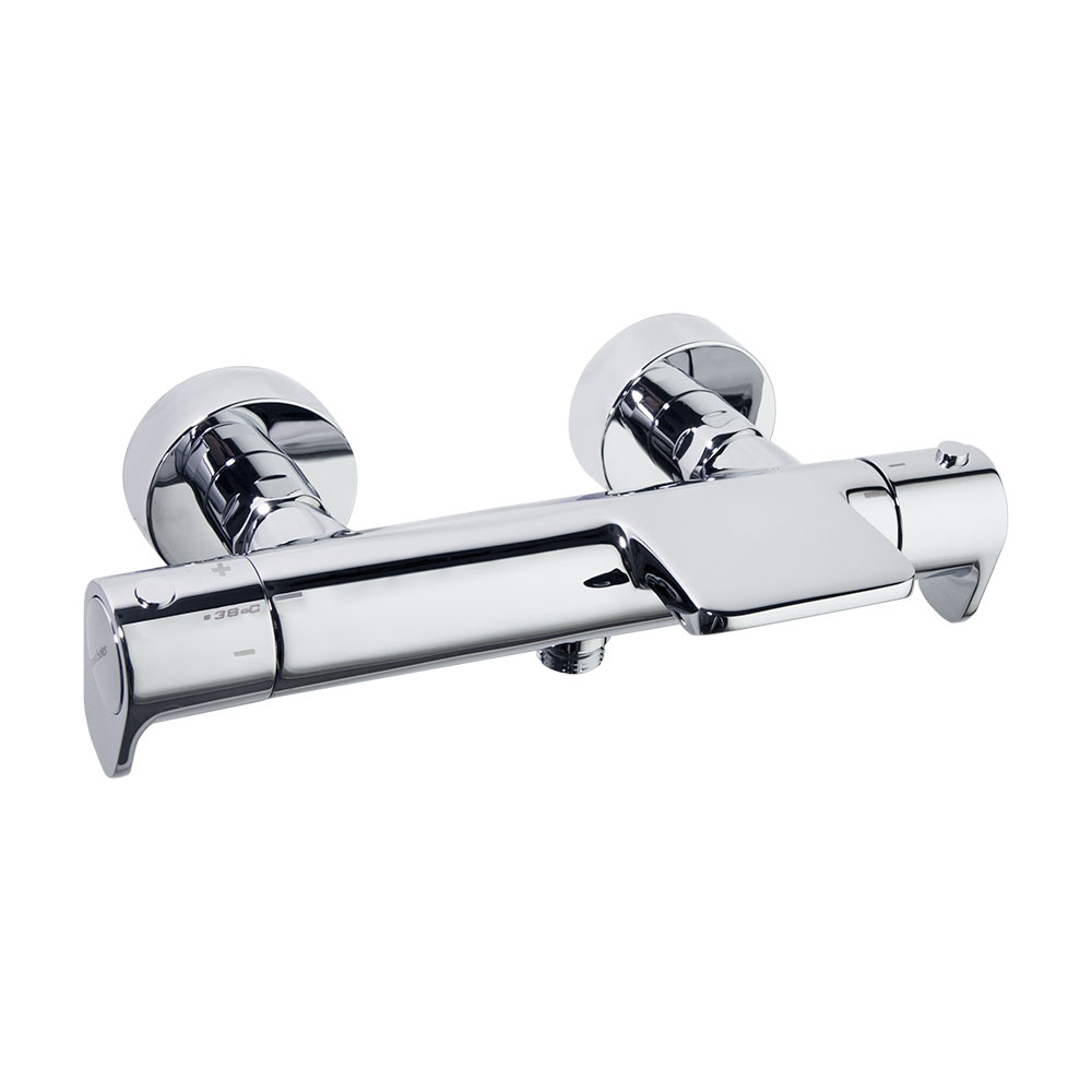 BRE363901 S CHROME WATERFALL BATH THERMOSTATIC 8L ALEXIA – BRE363901 S CROMO BAÑO CASCADA TERMOSTATICO 8L ALEXIA