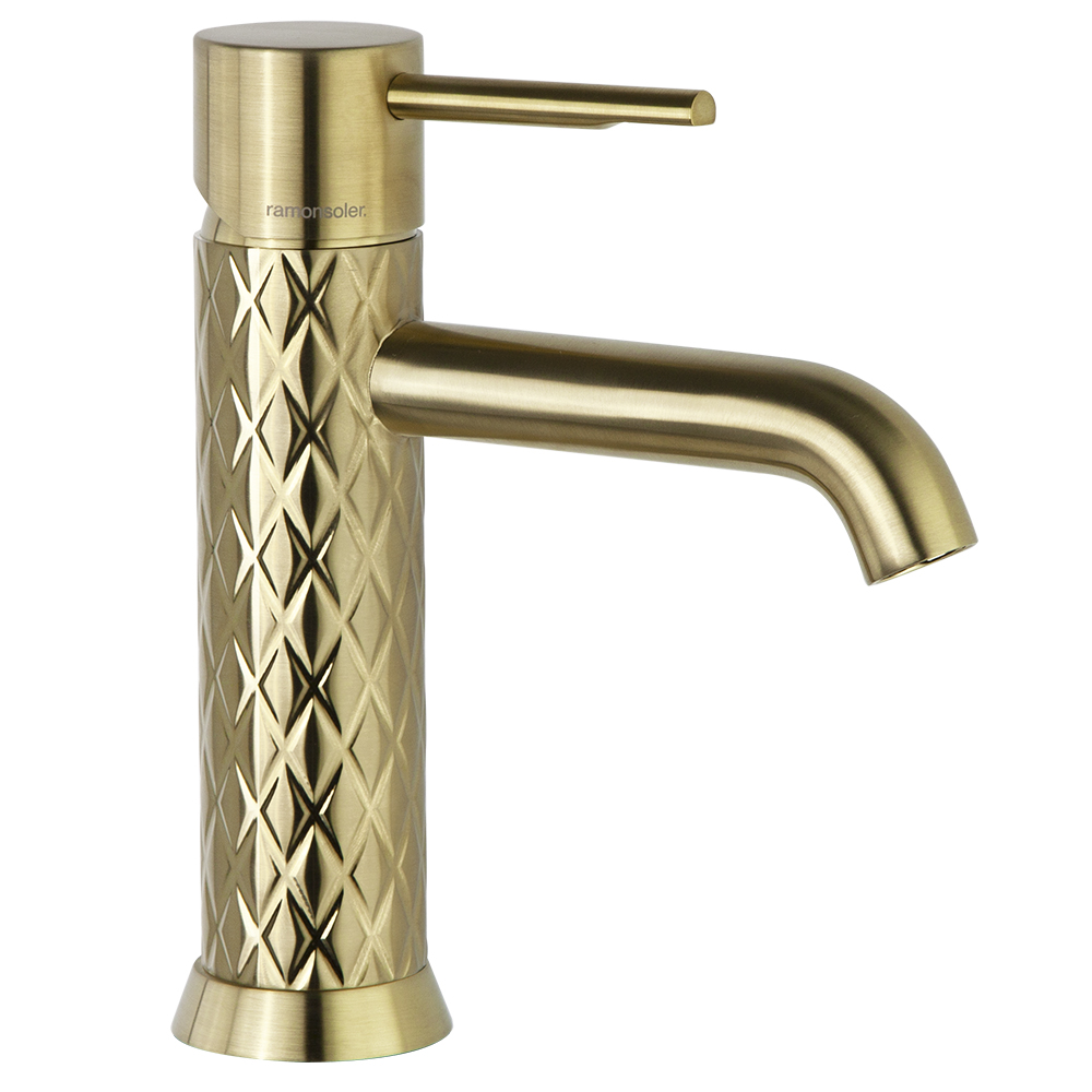 590401OC BRUSHED GOLD WASHBASIN S 5L ODISEA JOYA – 590401OC ORO CEPILLADO LAVABO S 5L ODISEA JOYA