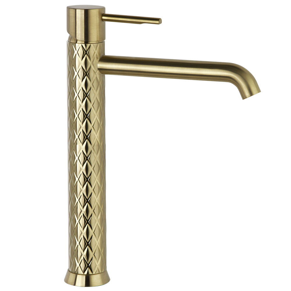 590201OC BRUSHED GOLD WASHBASIN XL 5L ODISEA JOYA – 590201OC ORO CEPILLADO LAVABO XL 5L ODISEA JOYA