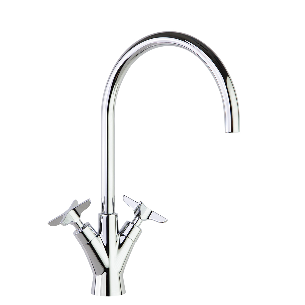 910102 CHROME WASHBASIN 5L ADAGIO SPOUT 190mm – 910102 CROMO LAVABO 5L ADAGIO CAÑO 190mm