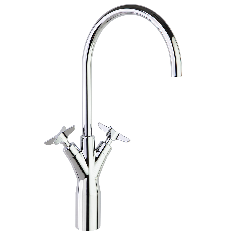 911001 CHROME WASHBASIN HIGH 5L ADAGIO SPOUT 190mm – 911001 CROMO LAVABO ALTO 5L ADAGIO CAÑO 190mm