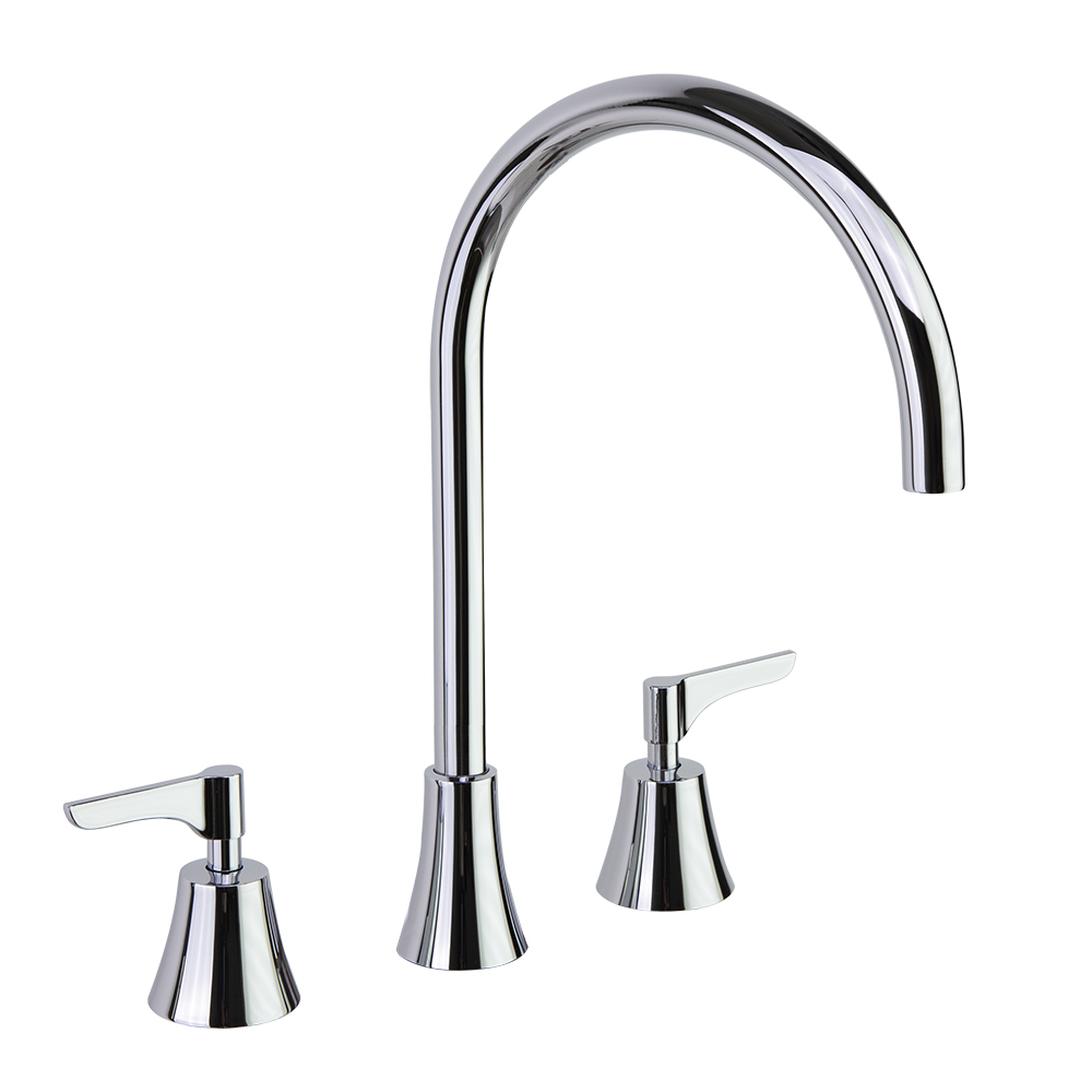 914202ML CHROME WASHBASIN SHELF 5L ADAGIO SPOUT 190mm – 914202ML CROMO LAVABO REPISA 5L ADAGIO CAÑO 190mm
