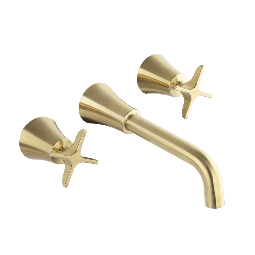 912001OC BRUSHED GOLD CONCEALED WASHBASIN 5L ADAGIO – 912001OC ORO CEPILLADO LAVABO EMPOTRADO 5L ADAGIO