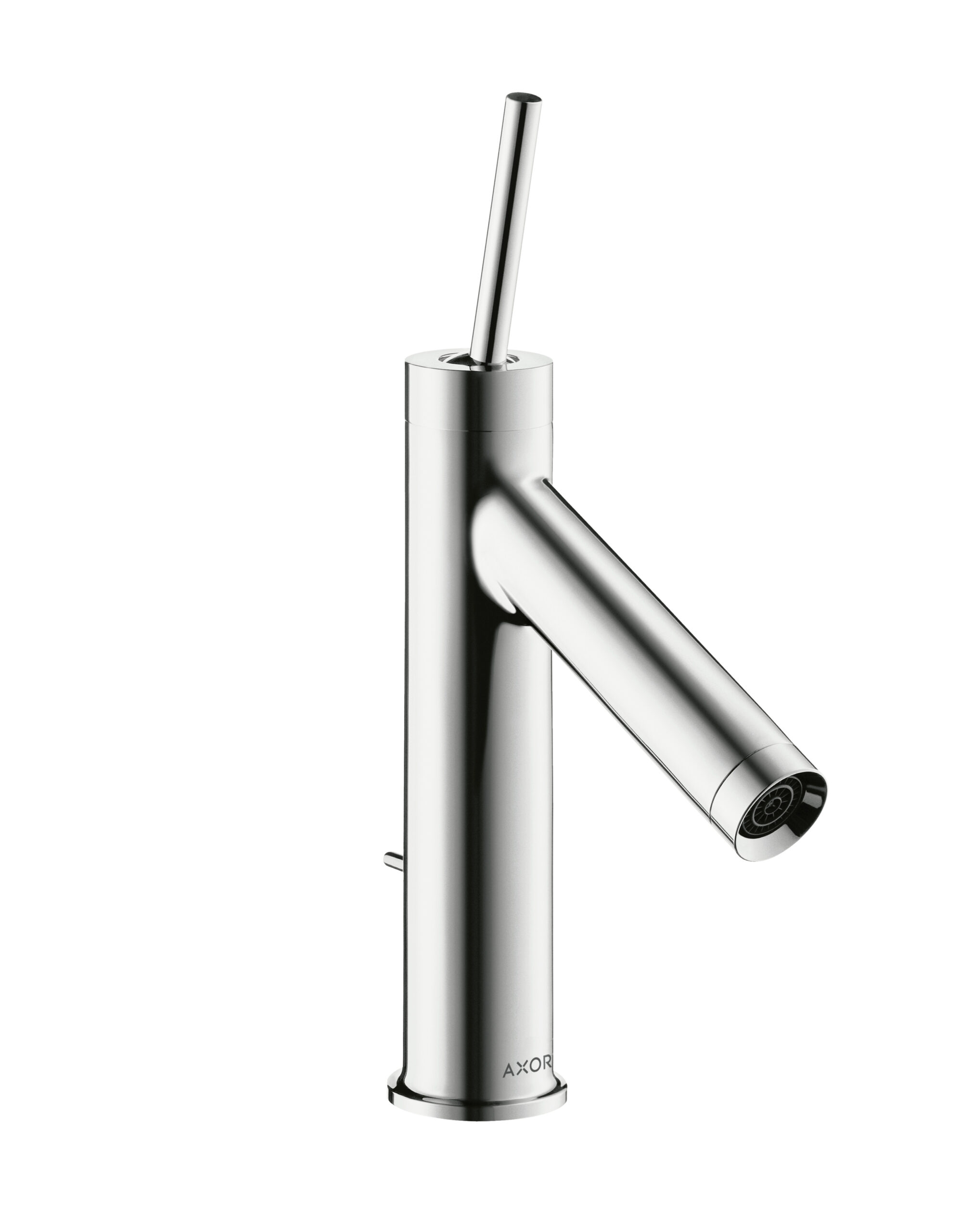 Single lever basin mixer 90 with pin handle and pop-up waste set