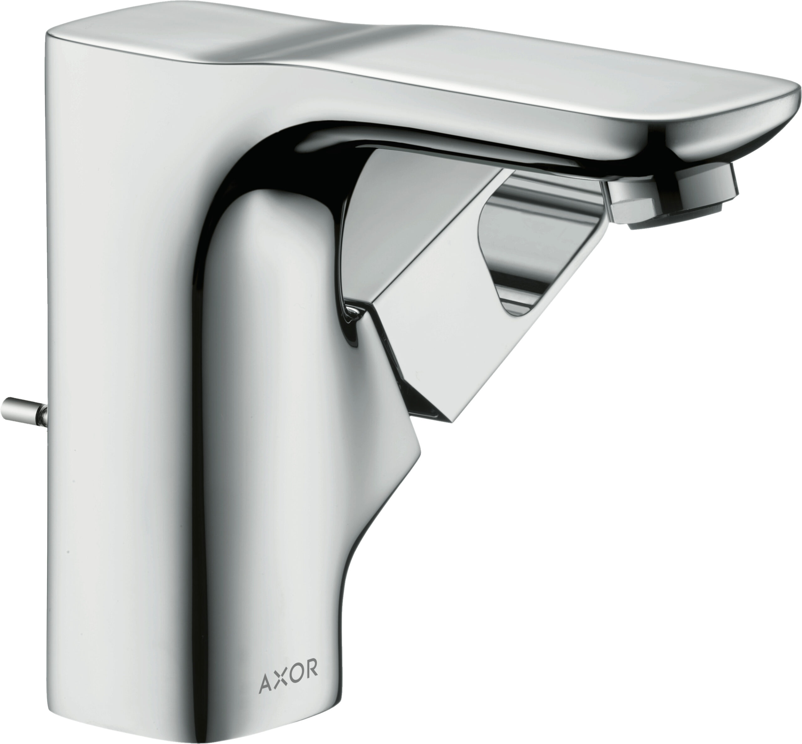 Single lever basin mixer 110 for hand wash basins with pop-up waste set