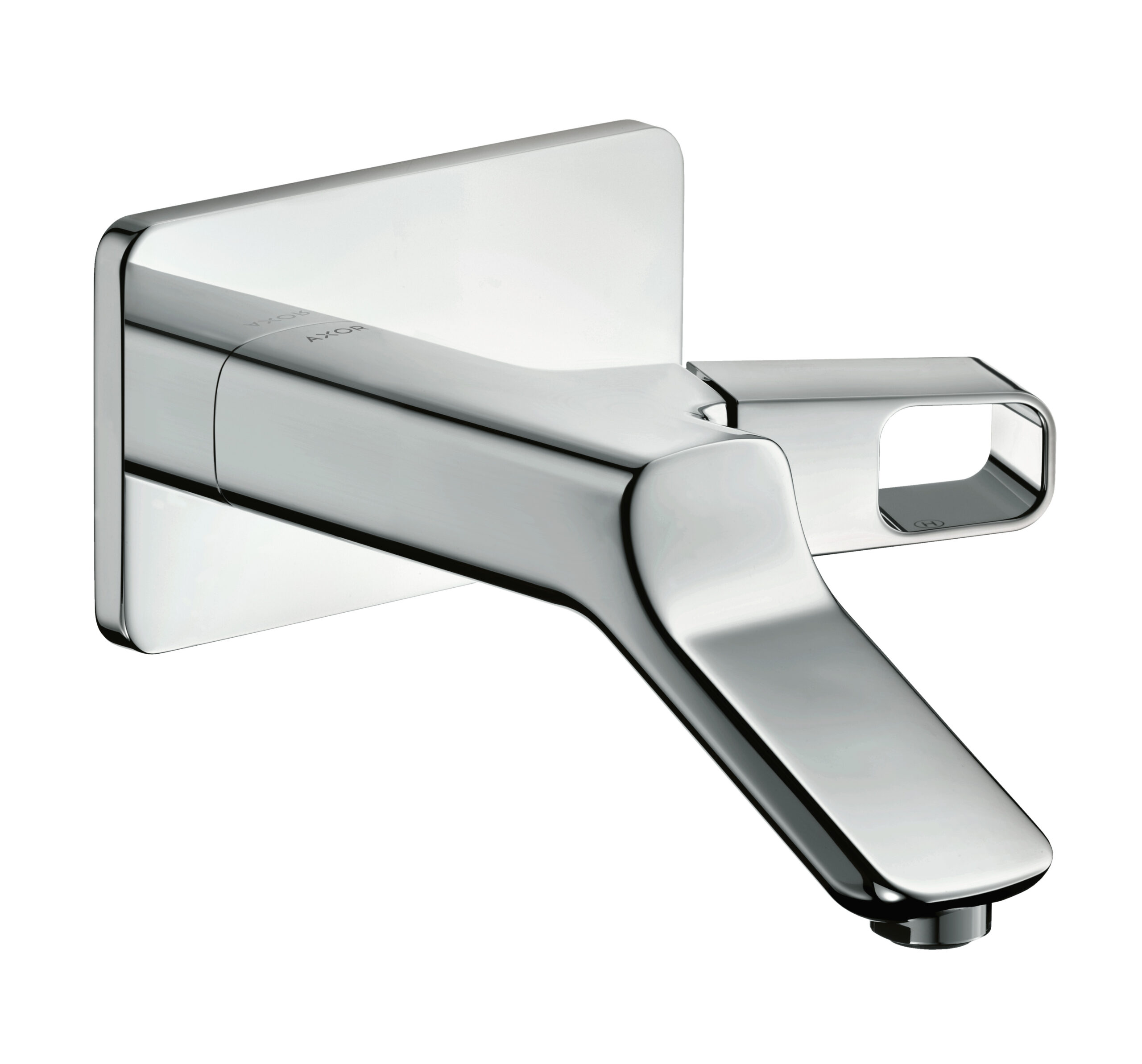 Single lever basin mixer for concealed installation wall-mounted with spout 200 mm