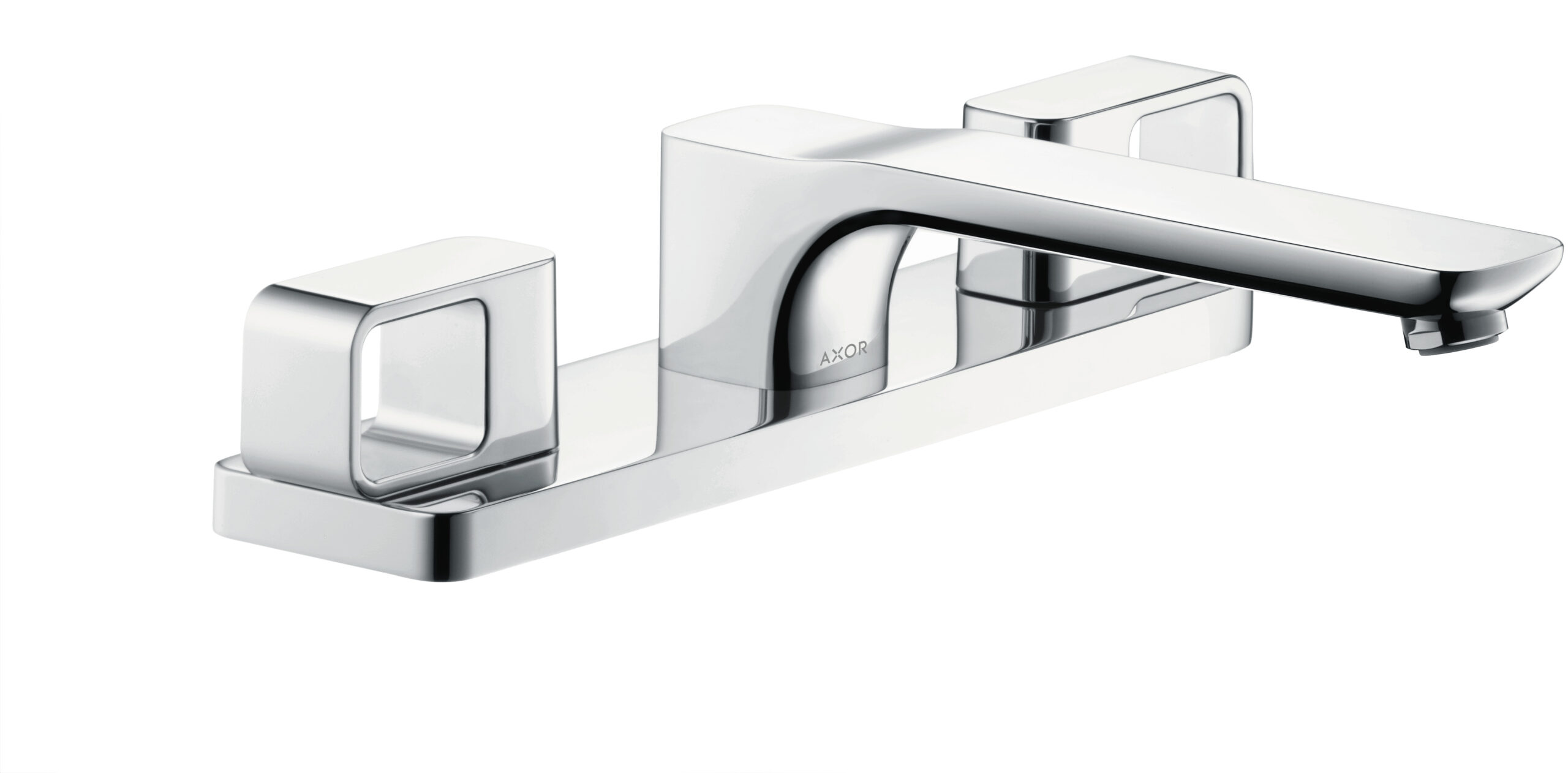 3-hole rim mounted bath mixer