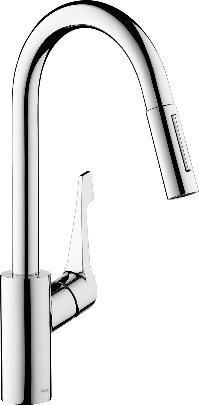 Single lever kitchen mixer XL, pull-out spray, 2jet