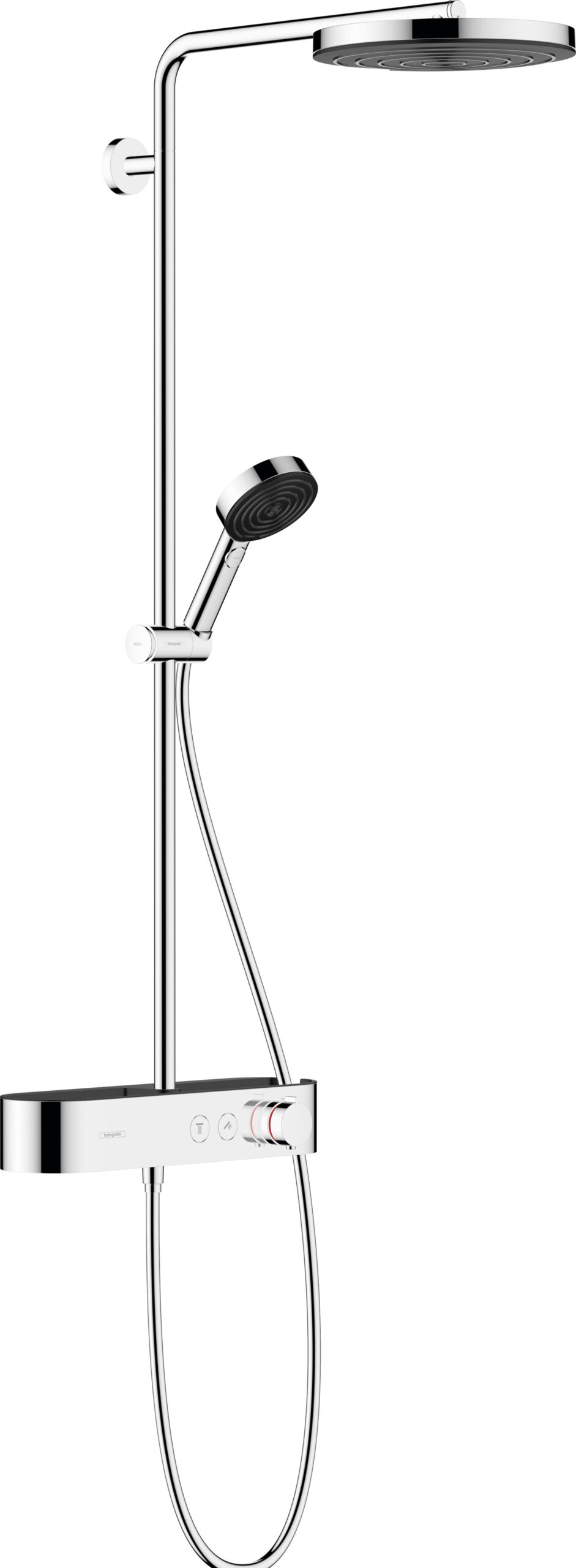 Showerpipe 260 1jet EcoSmart with ShowerTablet Select 400