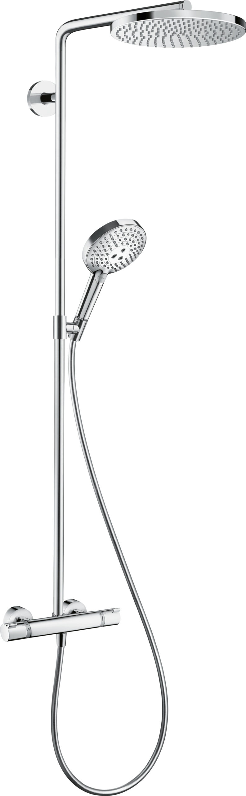 Showerpipe 240 1jet PowderRain with thermostat 160cc Sweden