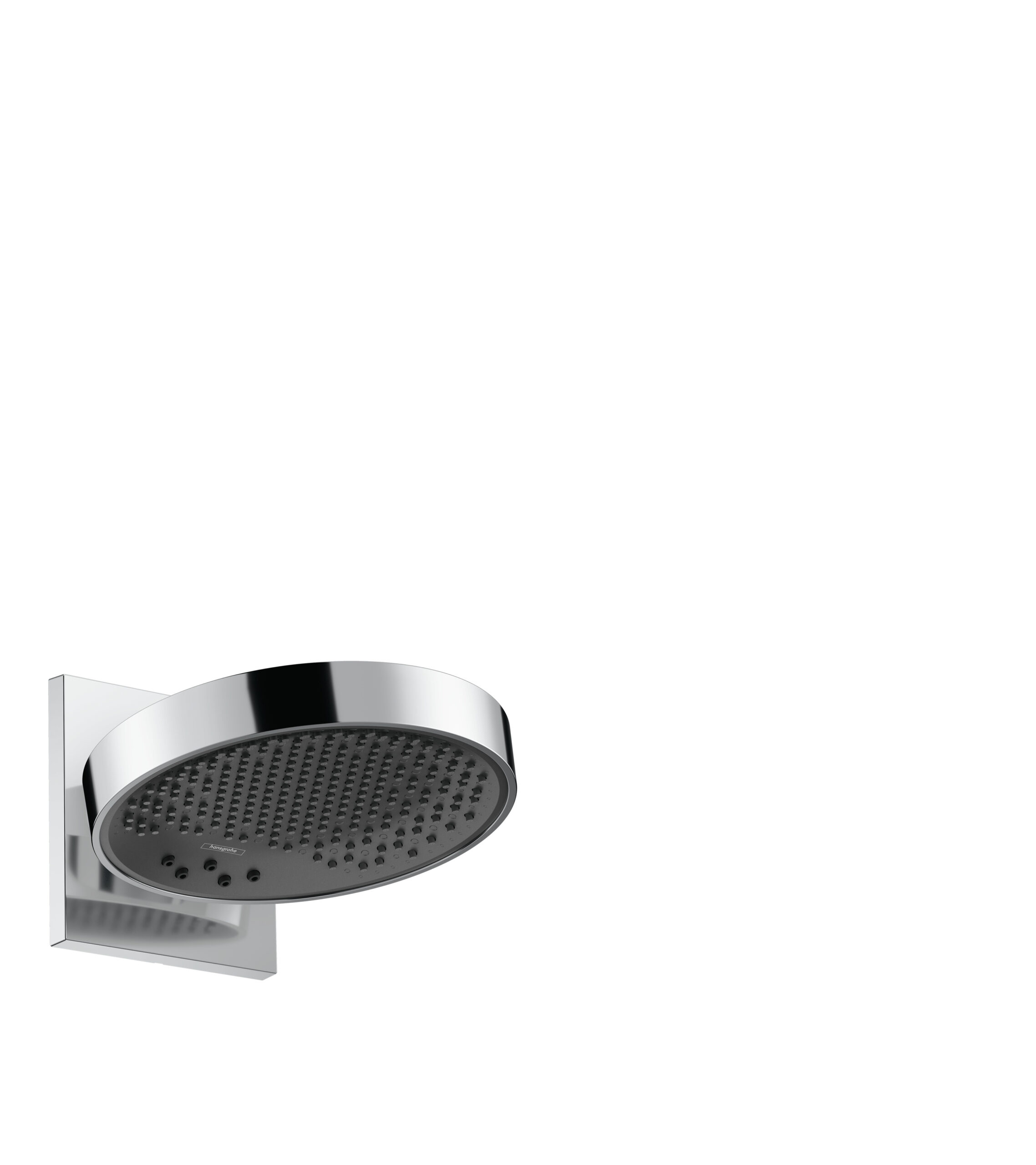 Overhead shower 250 3jet with wall connector