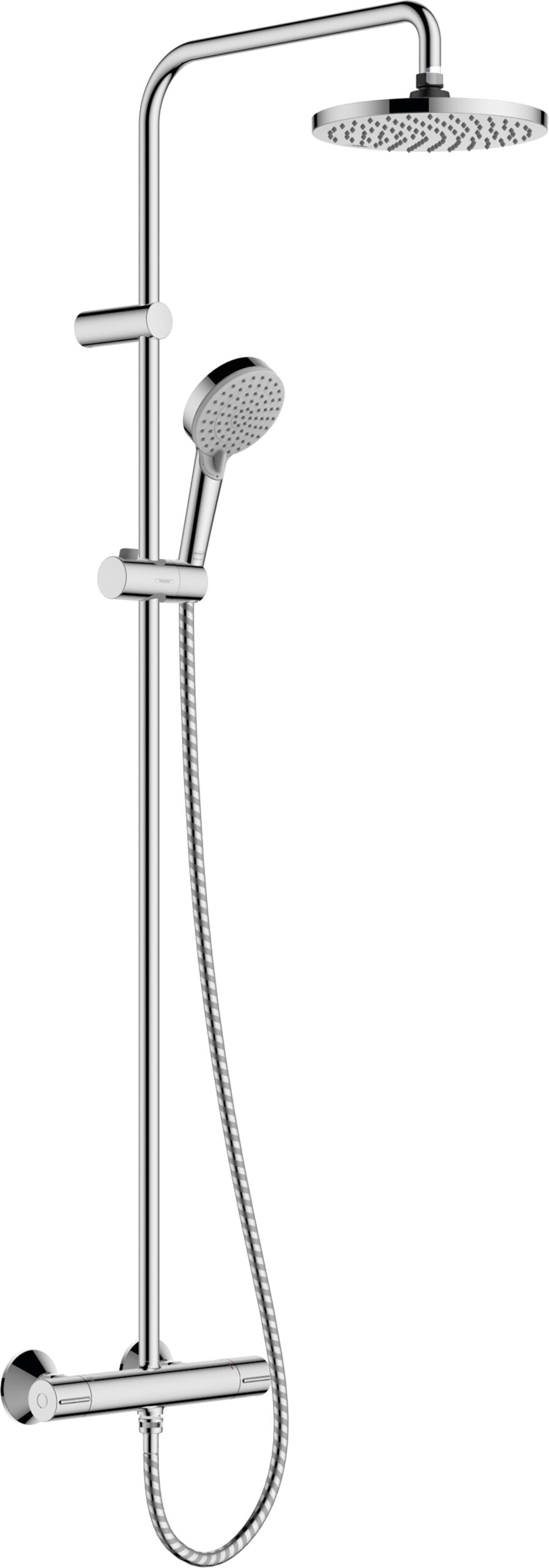 Showerpipe 200 1jet  EcoSmart  with thermostat