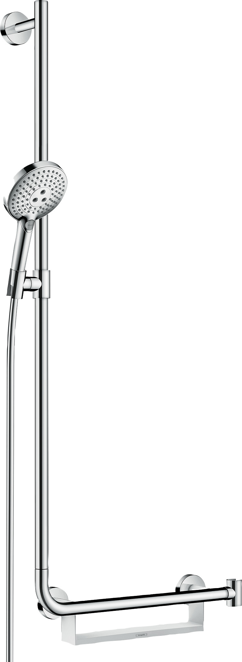 Shower set 120 3jet with shower bar 110 cm left
