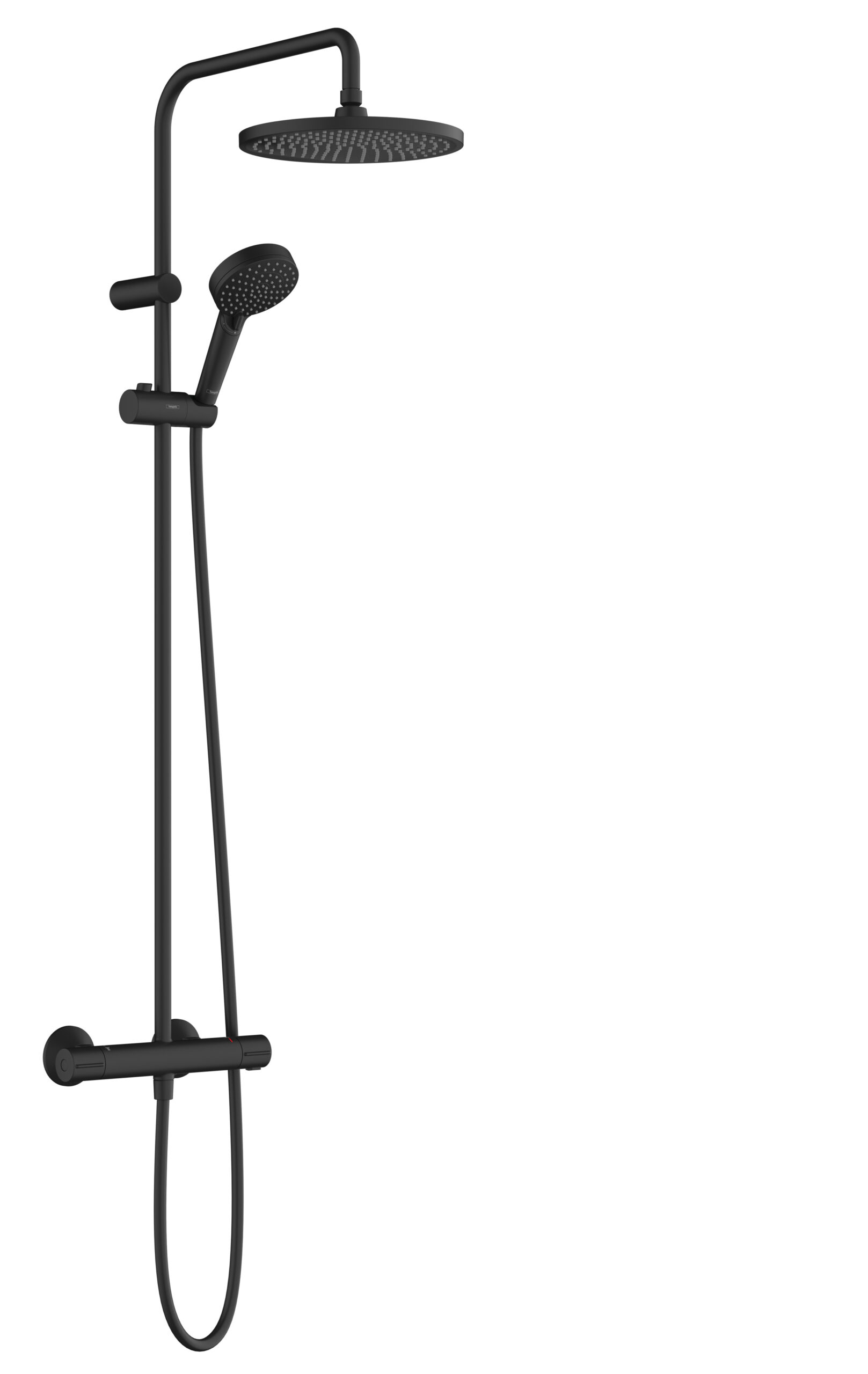 Showerpipe 240 1jet EcoSmart with thermostat