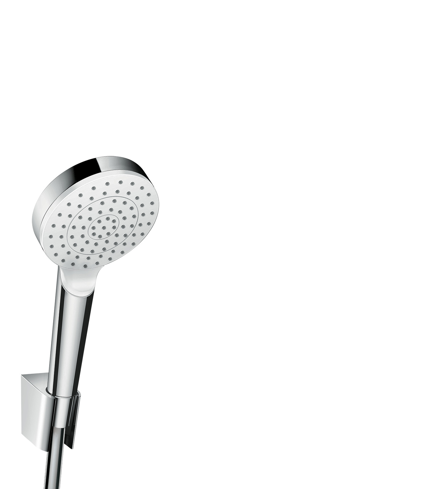 Shower holder set 100 1jet EcoSmart with shower hose 125 cm