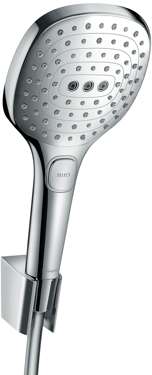 Shower holder set 120 3jet with shower hose 160 cm