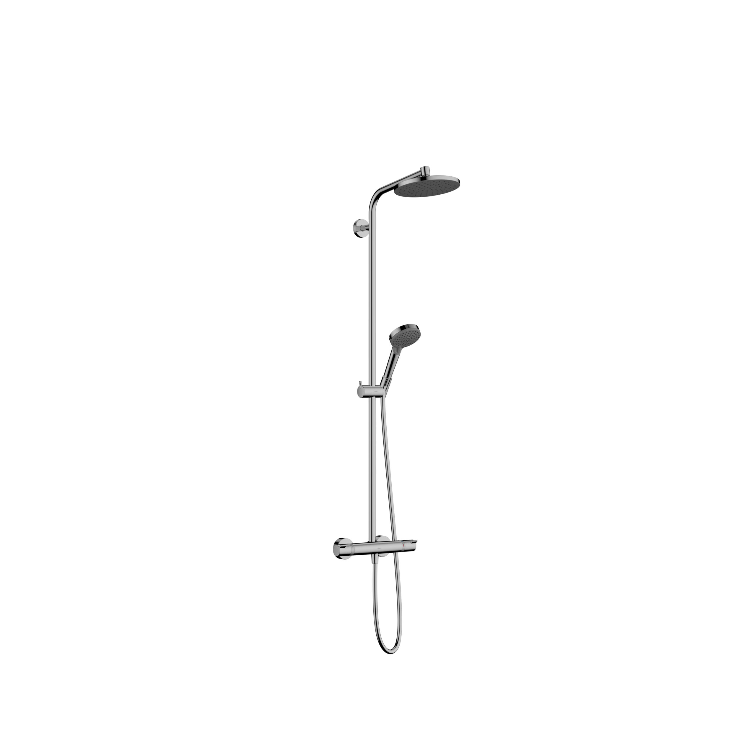 Showerpipe 200 1jet EcoSmart with thermostat
