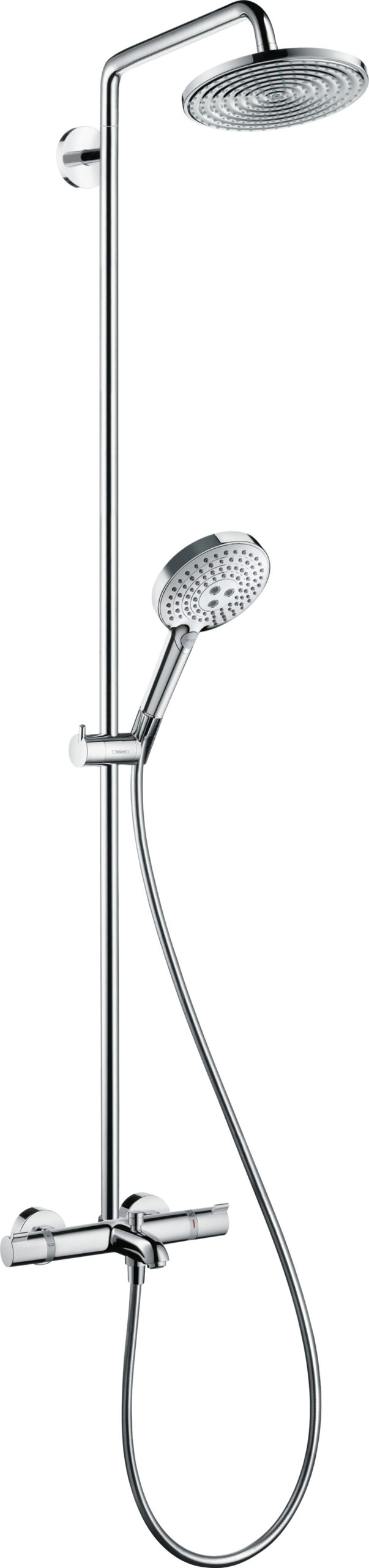 Showerpipe 240 1jet with bath thermostat