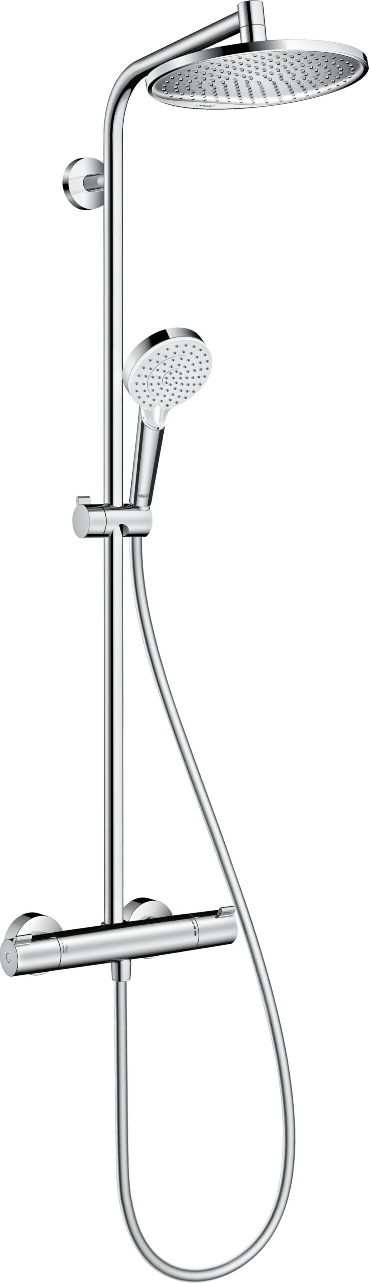 Showerpipe 240 1jet EcoSmart with thermostat