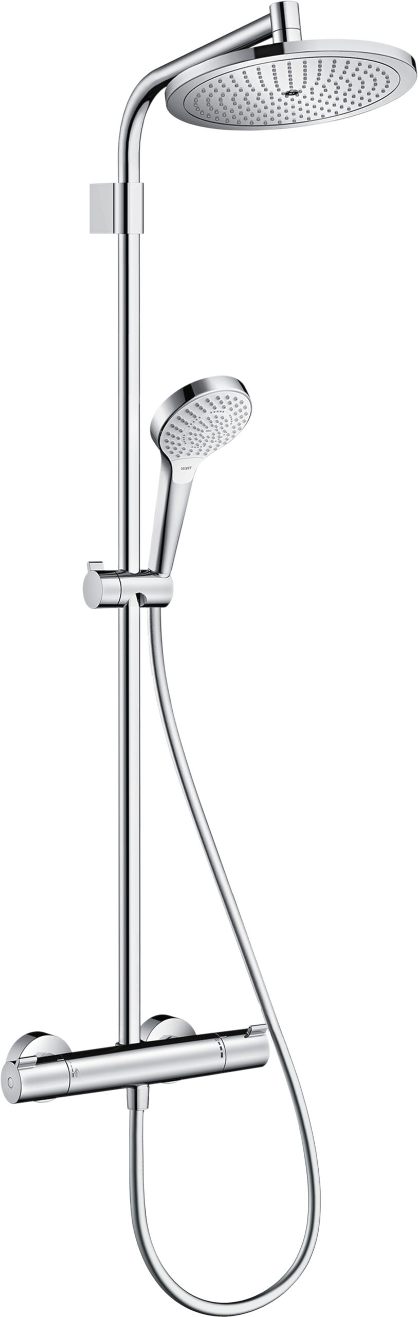 Showerpipe Top 280 1jet with thermostat