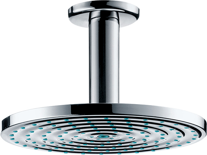 Overhead shower 180 1jet with ceiling connector