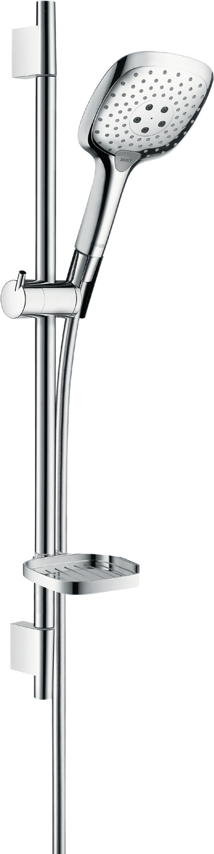 Shower set 150 3jet with shower bar 65 cm and soap dish