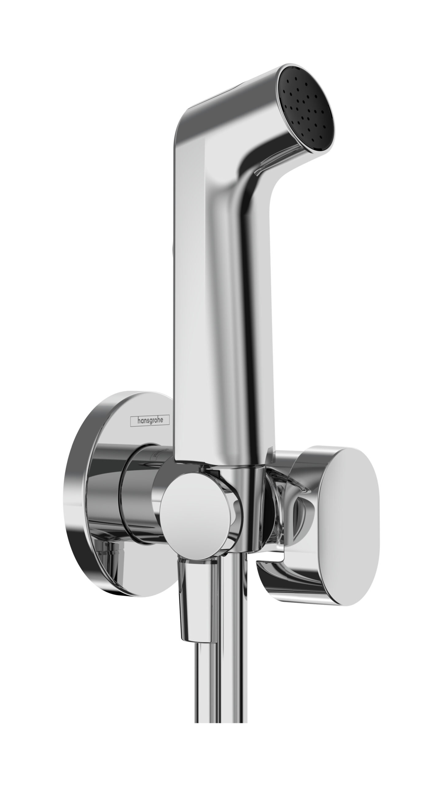 Bidette hand shower 1jet EcoSmart  S for cold water with shower holder and shower hose 125 cm