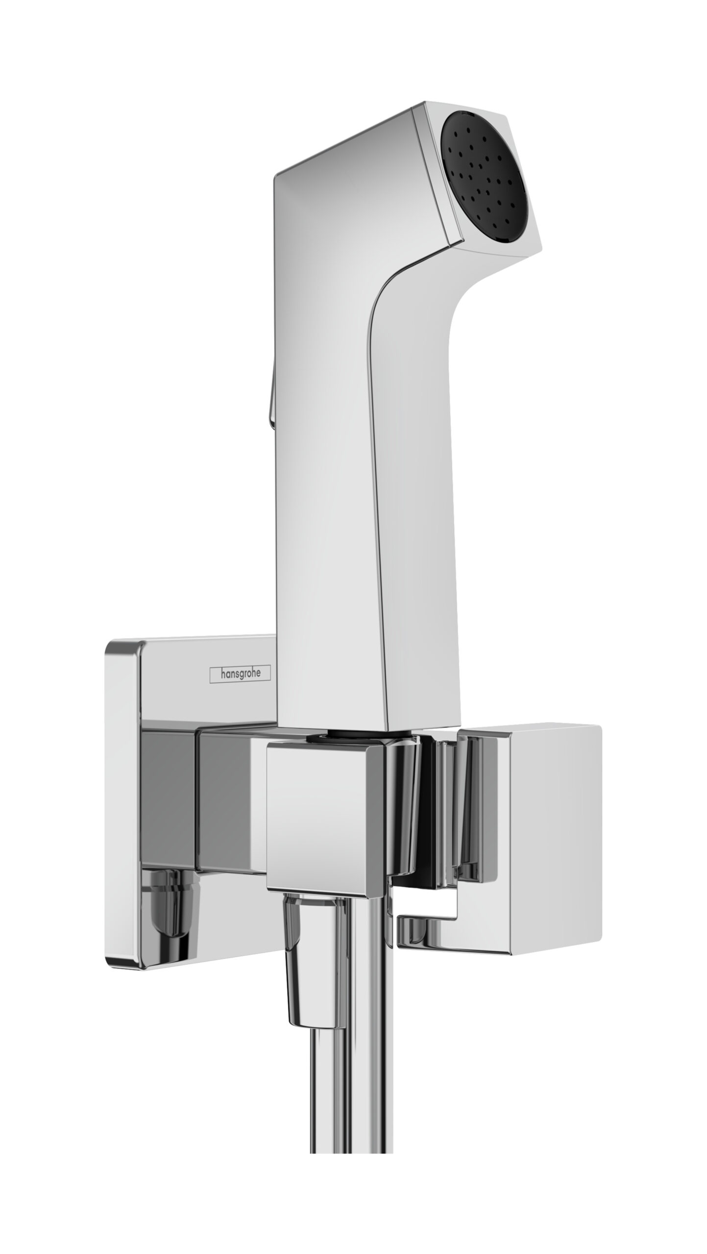 Bidette hand shower 1jet E EcoSmart  for cold water with shower holder and hose 125 cm