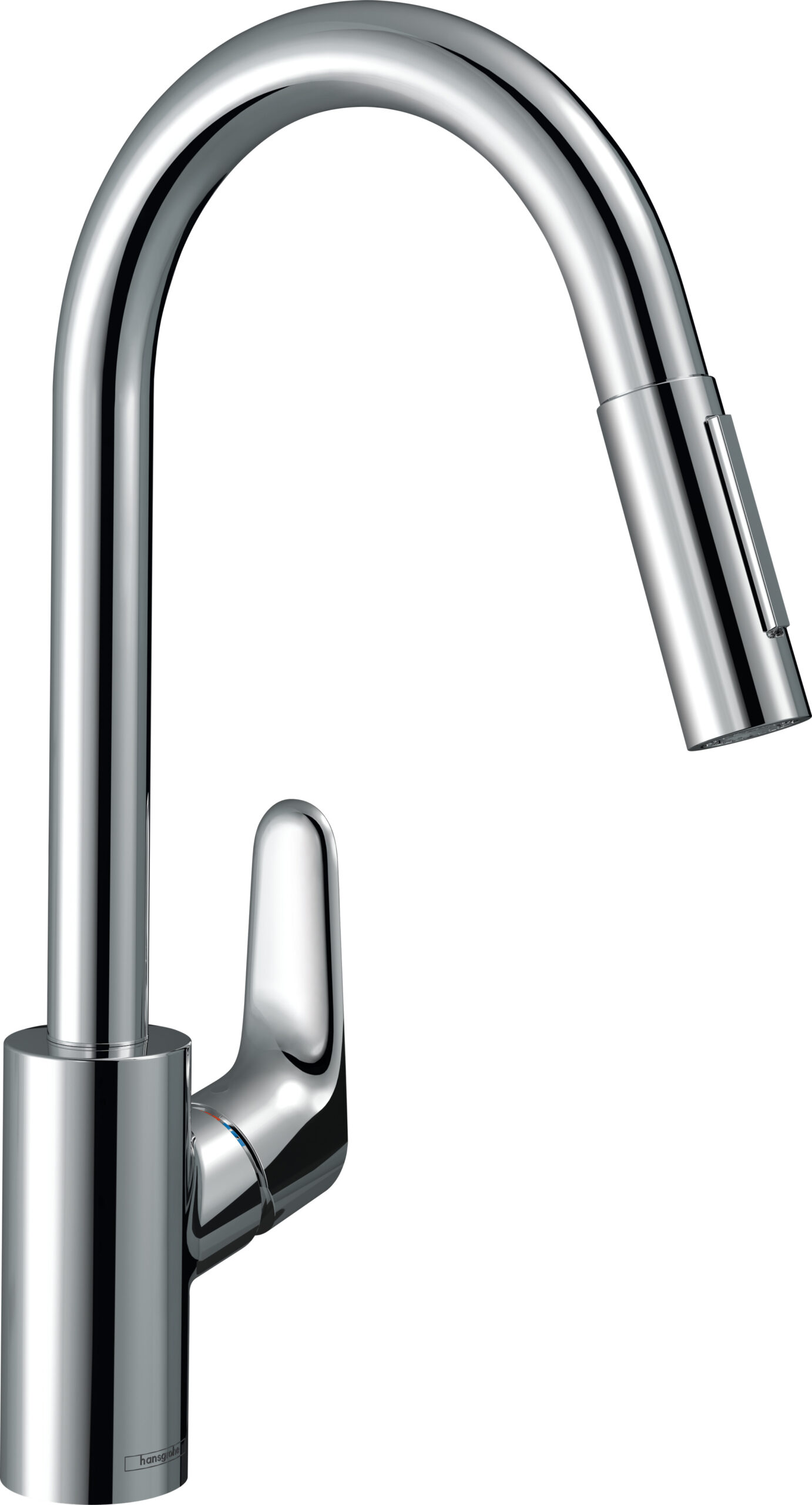 Single lever kitchen mixer 240, EcoSmart, pull-out spray, 2jet