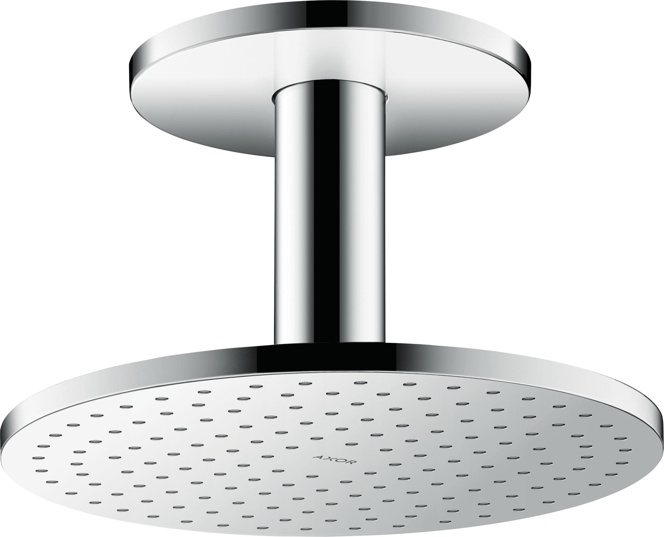 Overhead shower 250 2jet with ceiling connection
