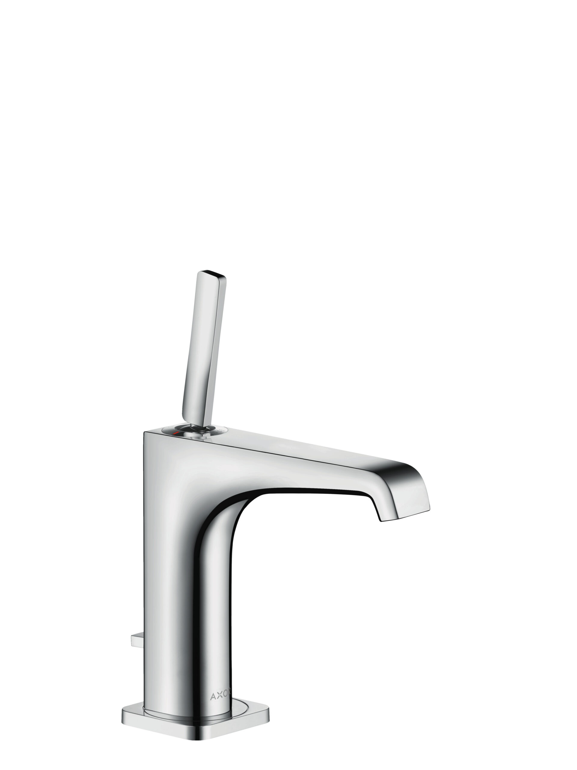 Single lever basin mixer 130 with pin handle and pop-up waste set