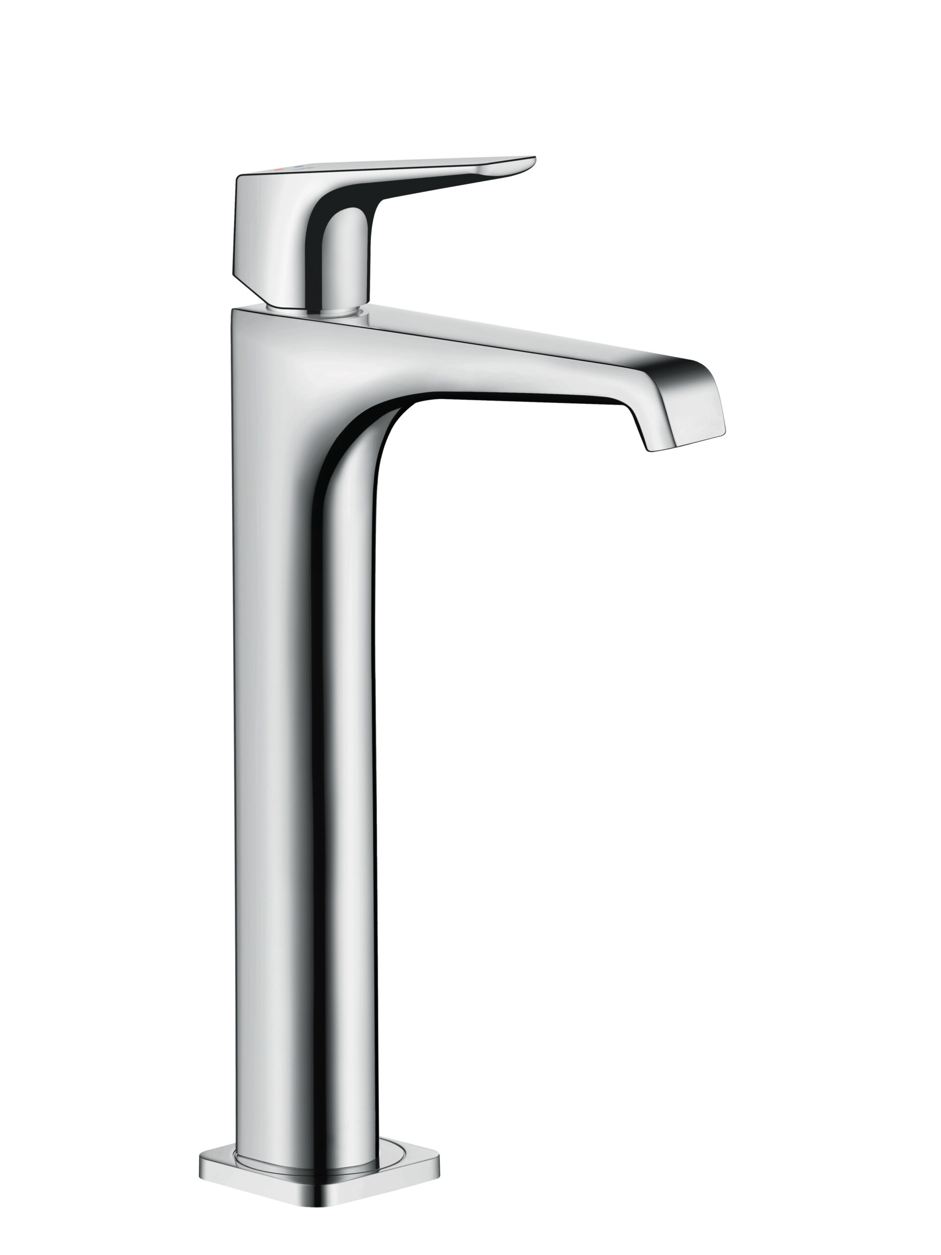 Single lever basin mixer 250 with lever handle for wash bowls with waste set
