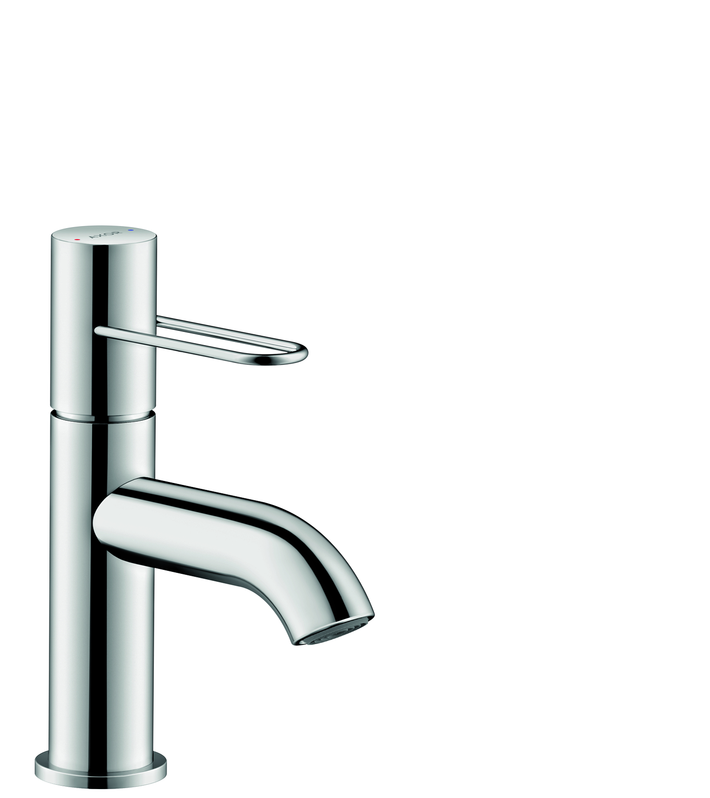 Single lever basin mixer 100 with loop handle and waste set