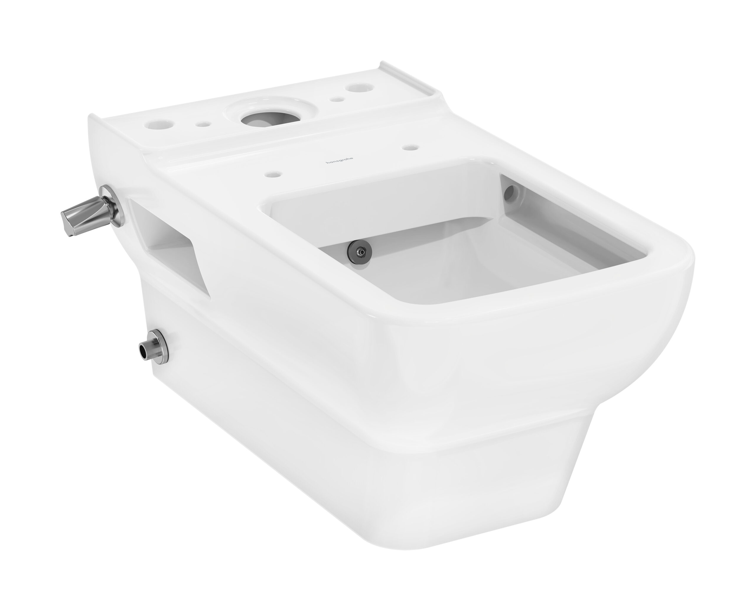 Wall hung WC close coupled 640 with douche and  (unpacked)