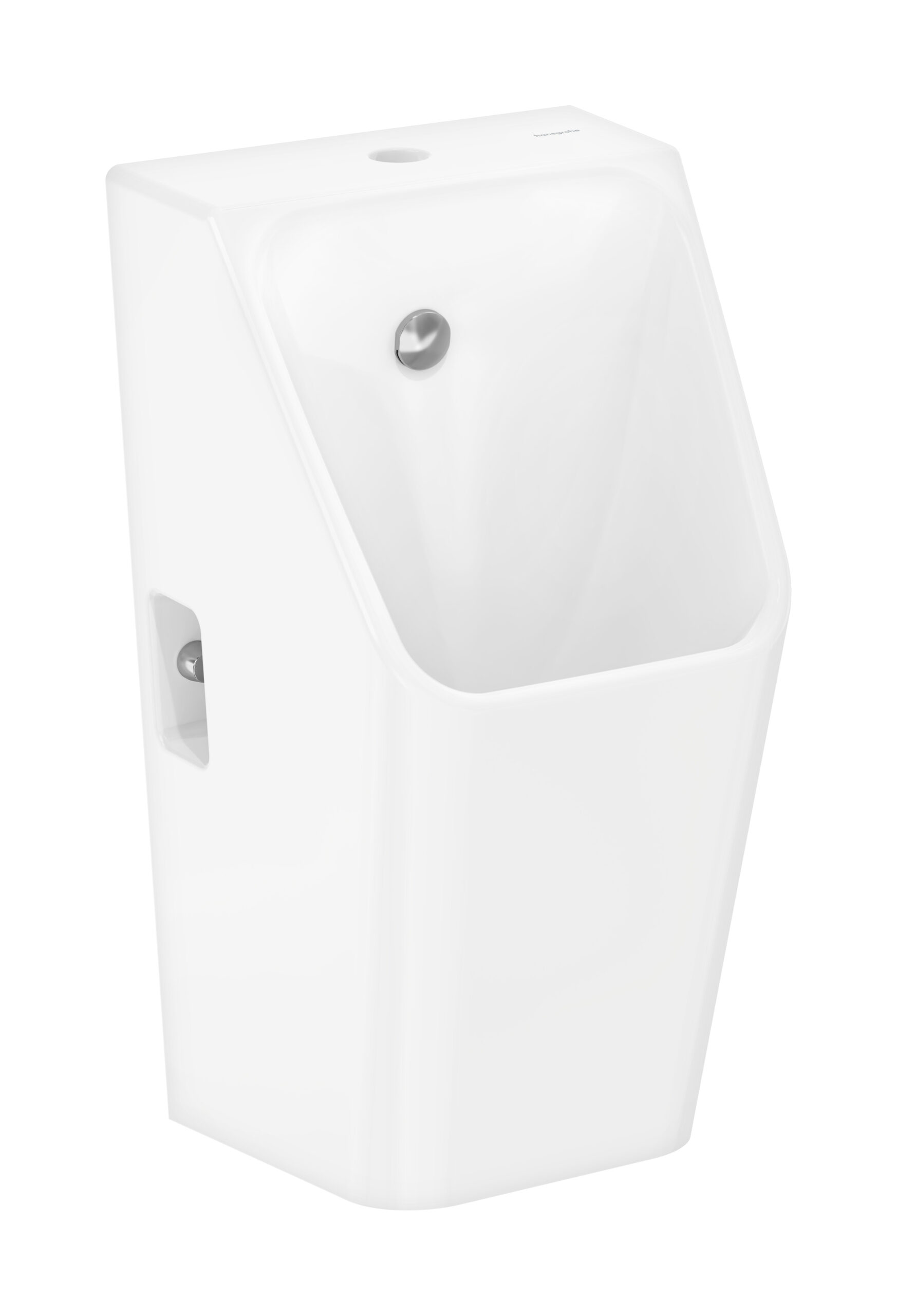 Urinal 600/300 with top water supply and bottom outlet rimless (unpacked)