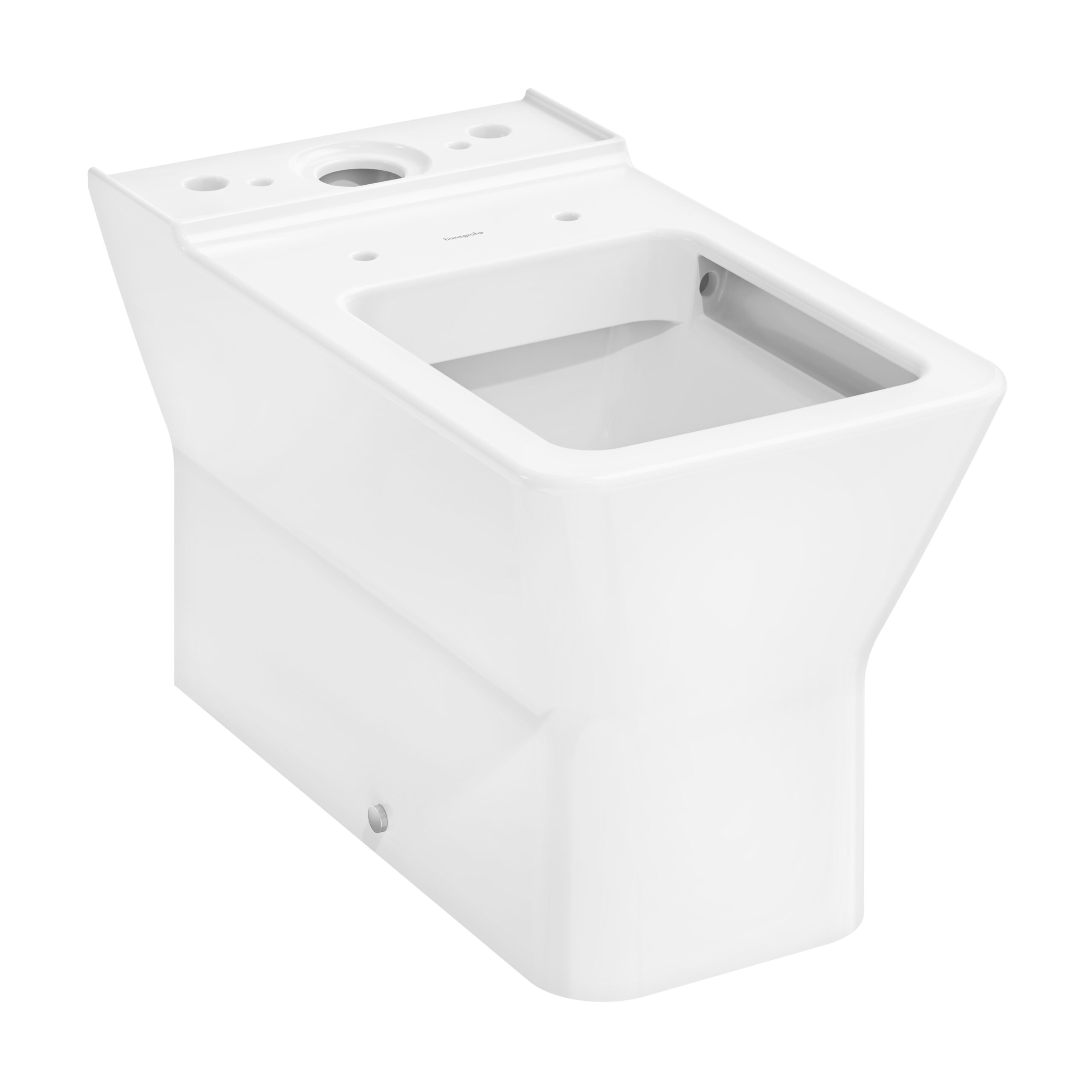 Floorstanding WC close coupled 640 back to wall with horizontal/vertical outlet, AquaChannel Flush (unpacked)