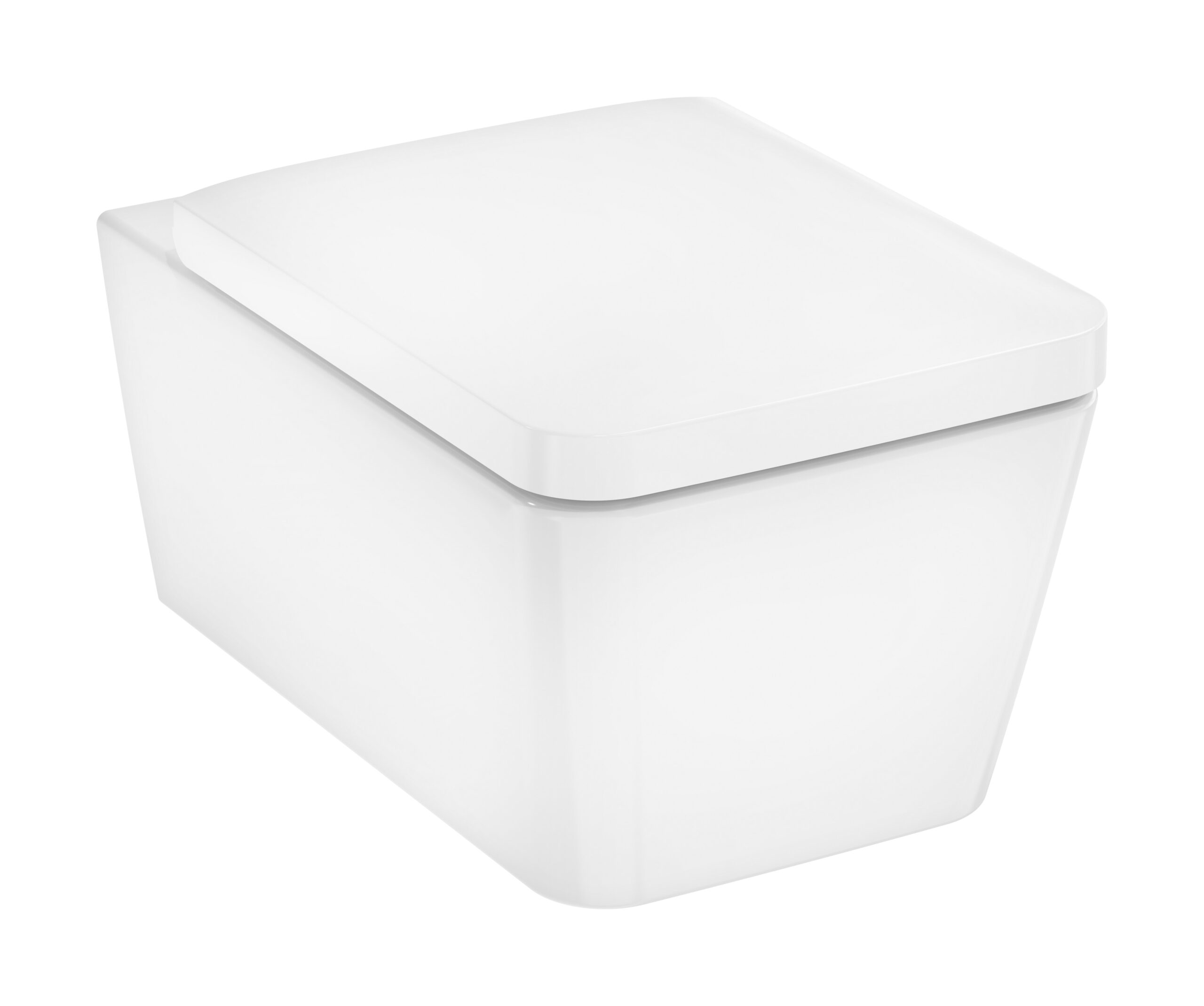 Wall hung WC Set 540 AquaFall Flush, SmartClean with WC seat and cover with SoftClose and QuickRelease