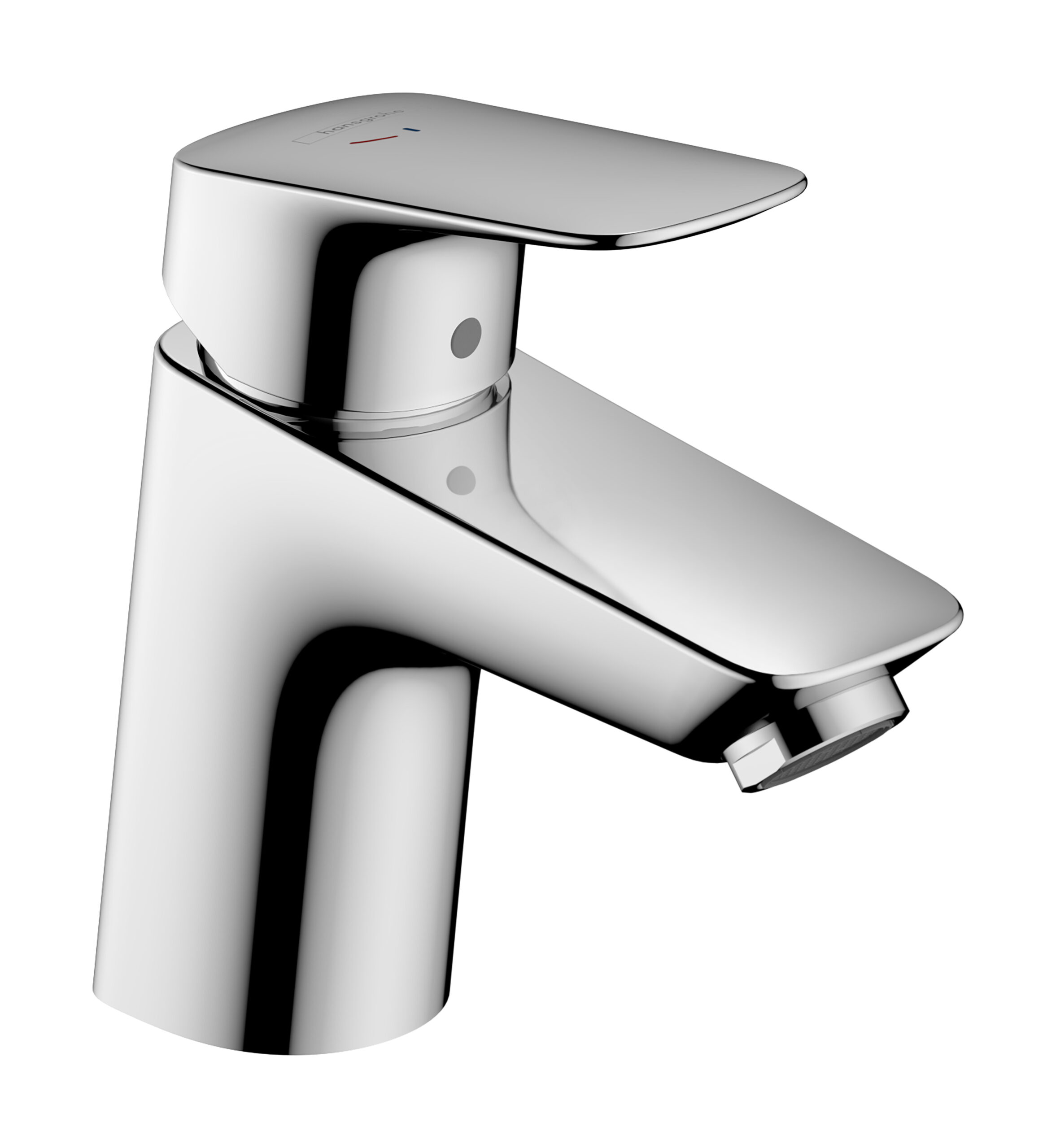 Single lever basin mixer 70 CoolStart with 2 flow rates without waste set