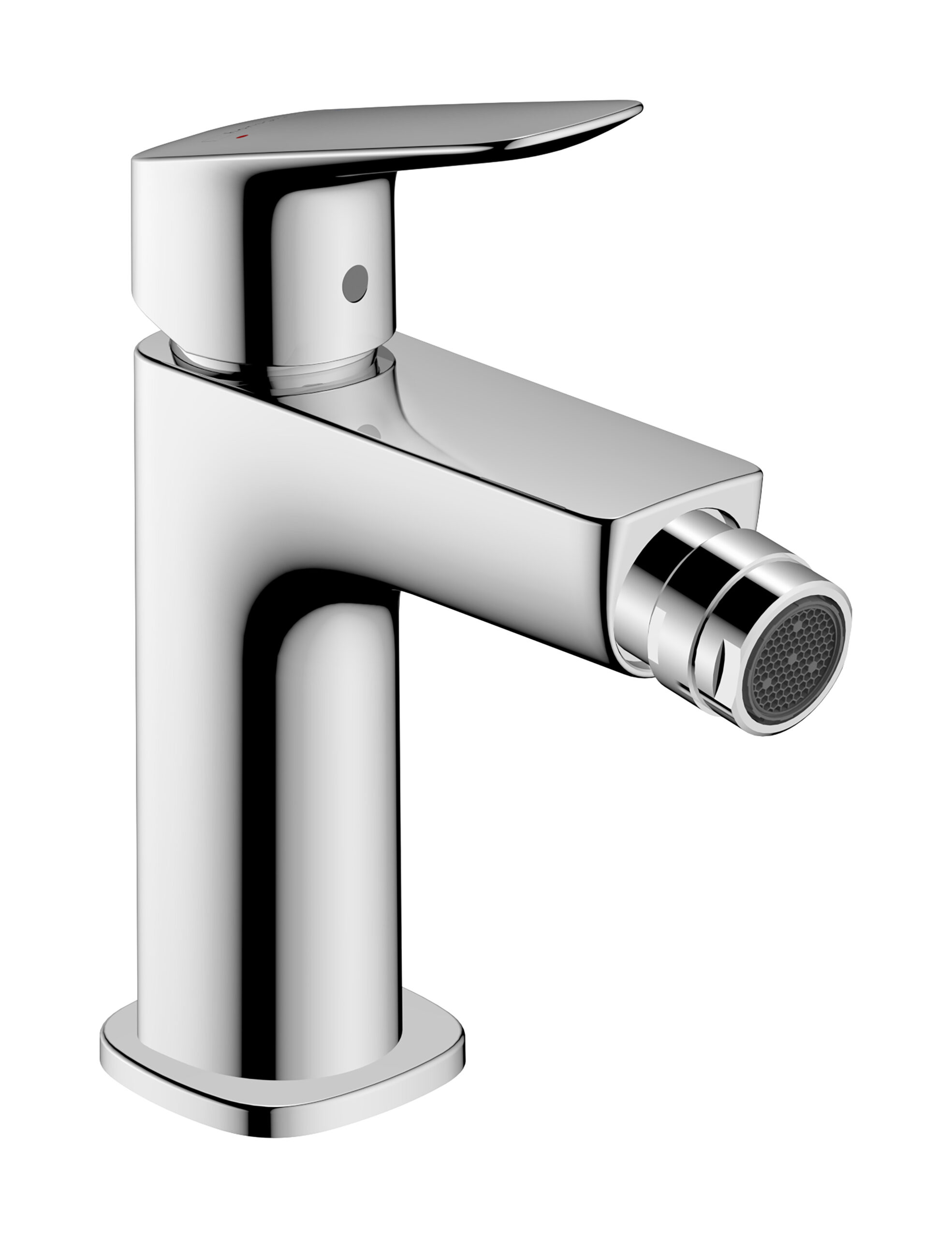 Single lever bidet mixer 110 Fine with pop-up waste set