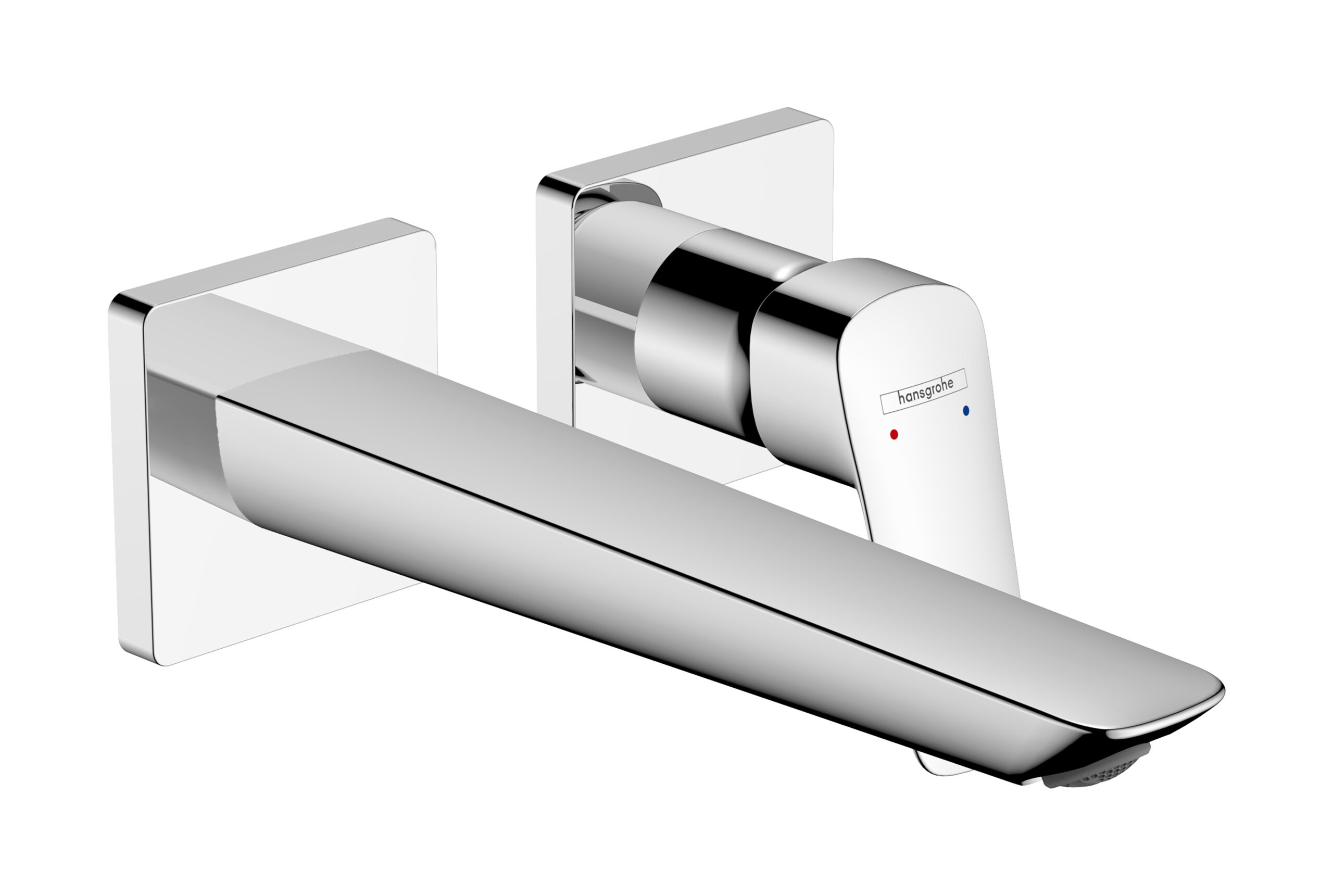 Single lever basin mixer for concealed installation Fine wall-mounted with spout 20,6 cm