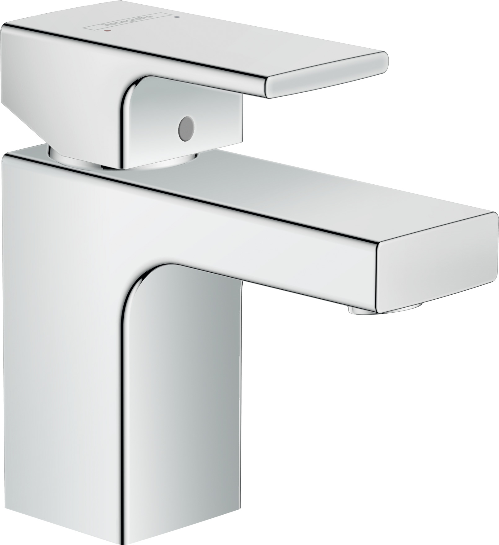 Single lever basin mixer 70 with isolated water conduction and metal pop-up waste set