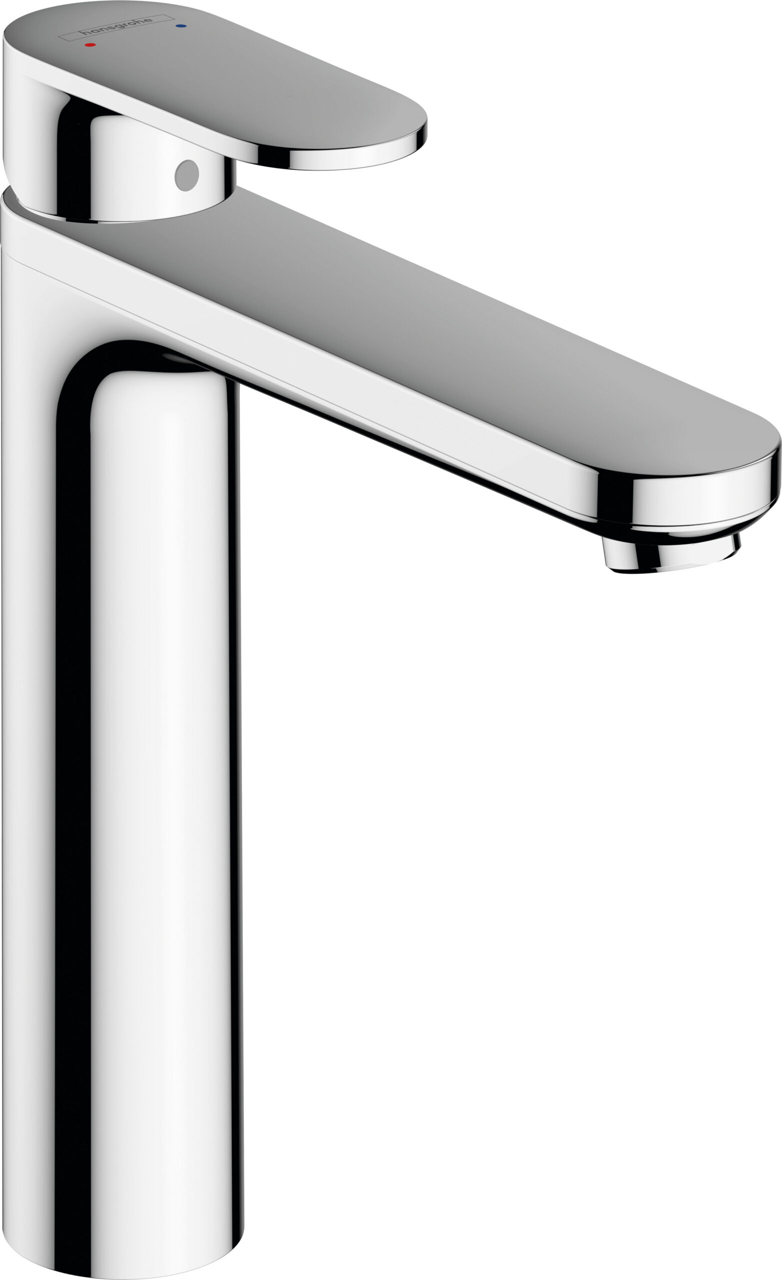 Single lever basin mixer 190 with isolated water conduction and pop-up waste set
