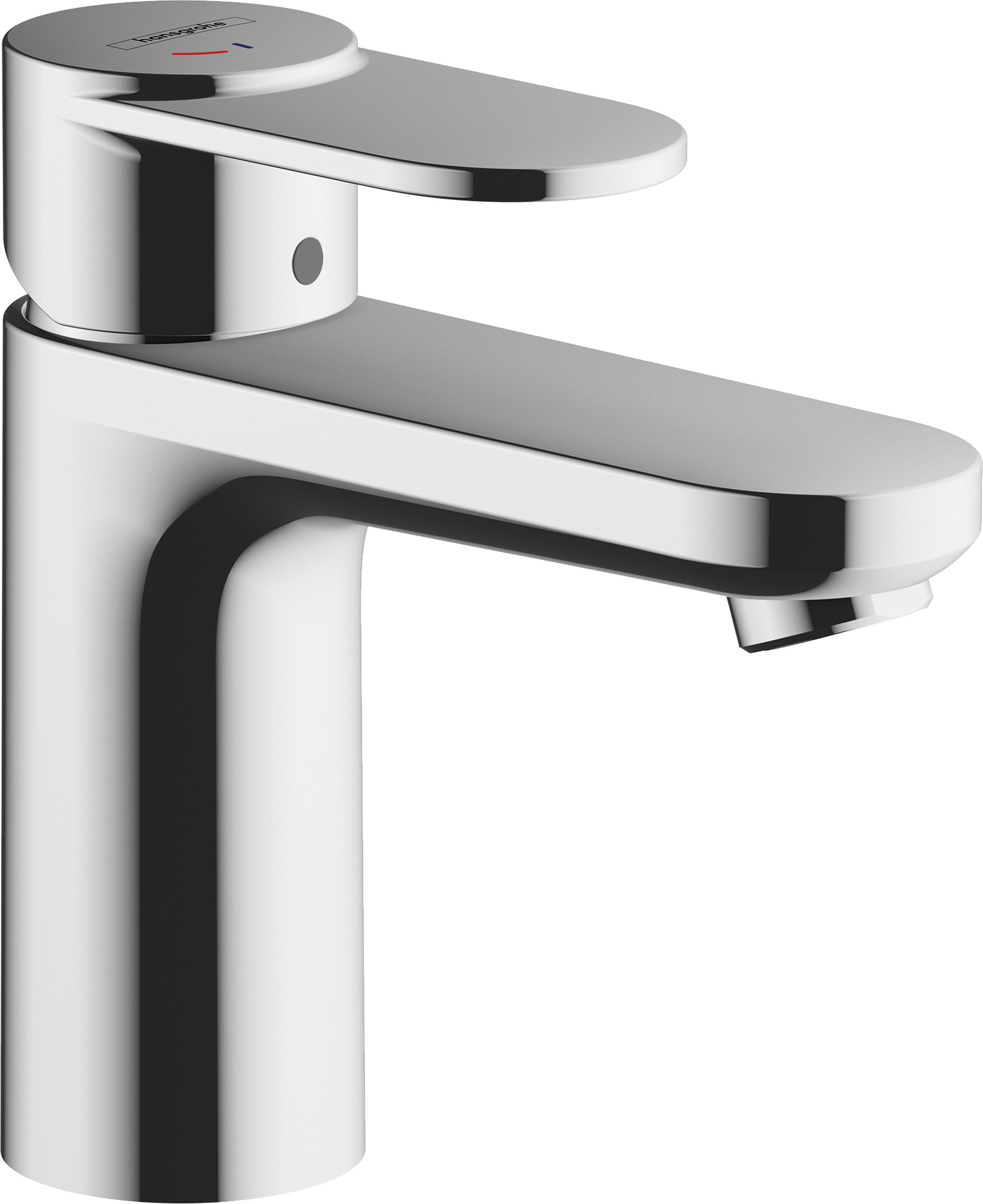 Single lever basin mixer 100 CoolStart with pop-up waste set