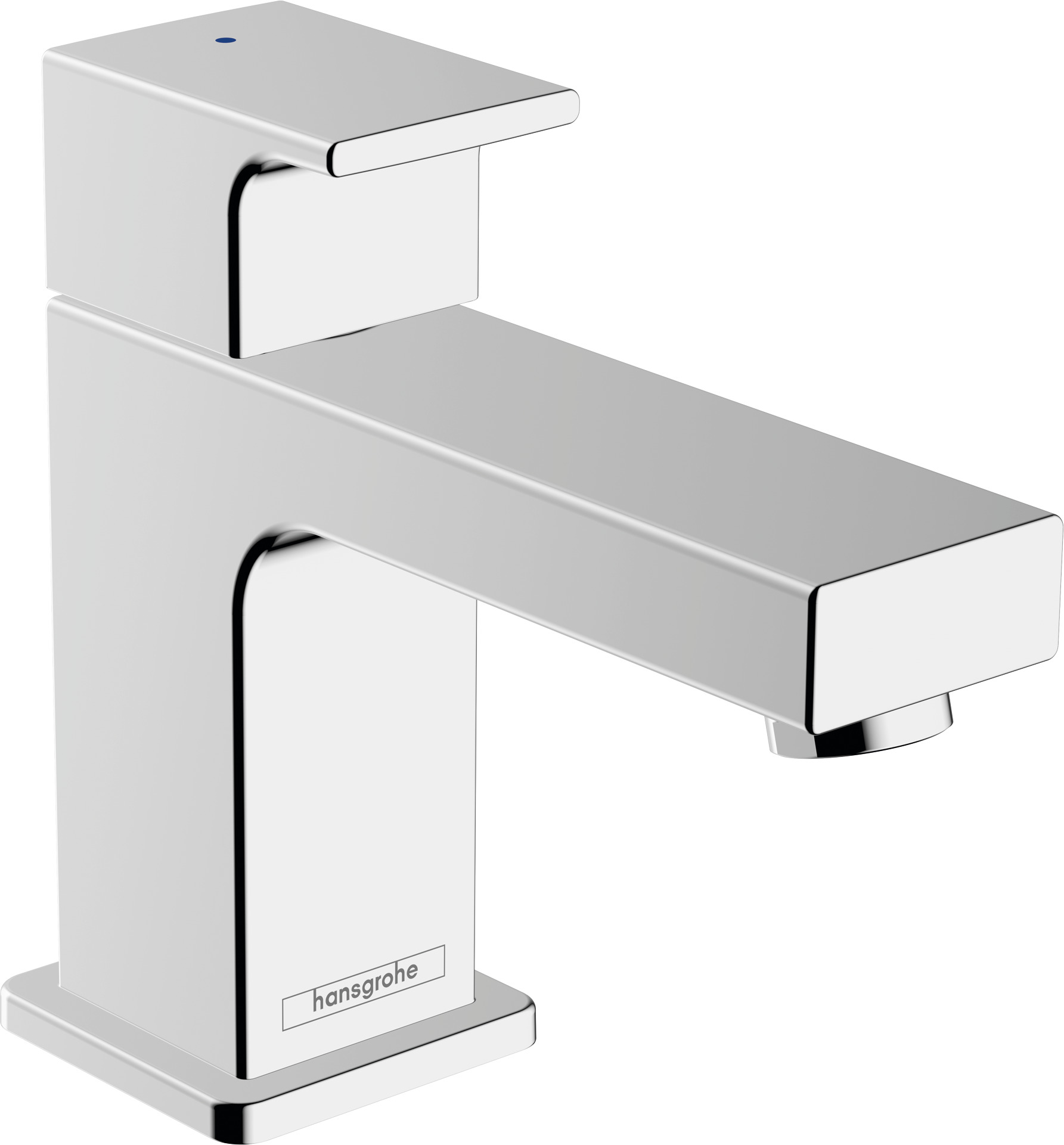 Pillar tap 70 with lever handle for cold water or pre-adjusted water without waste set
