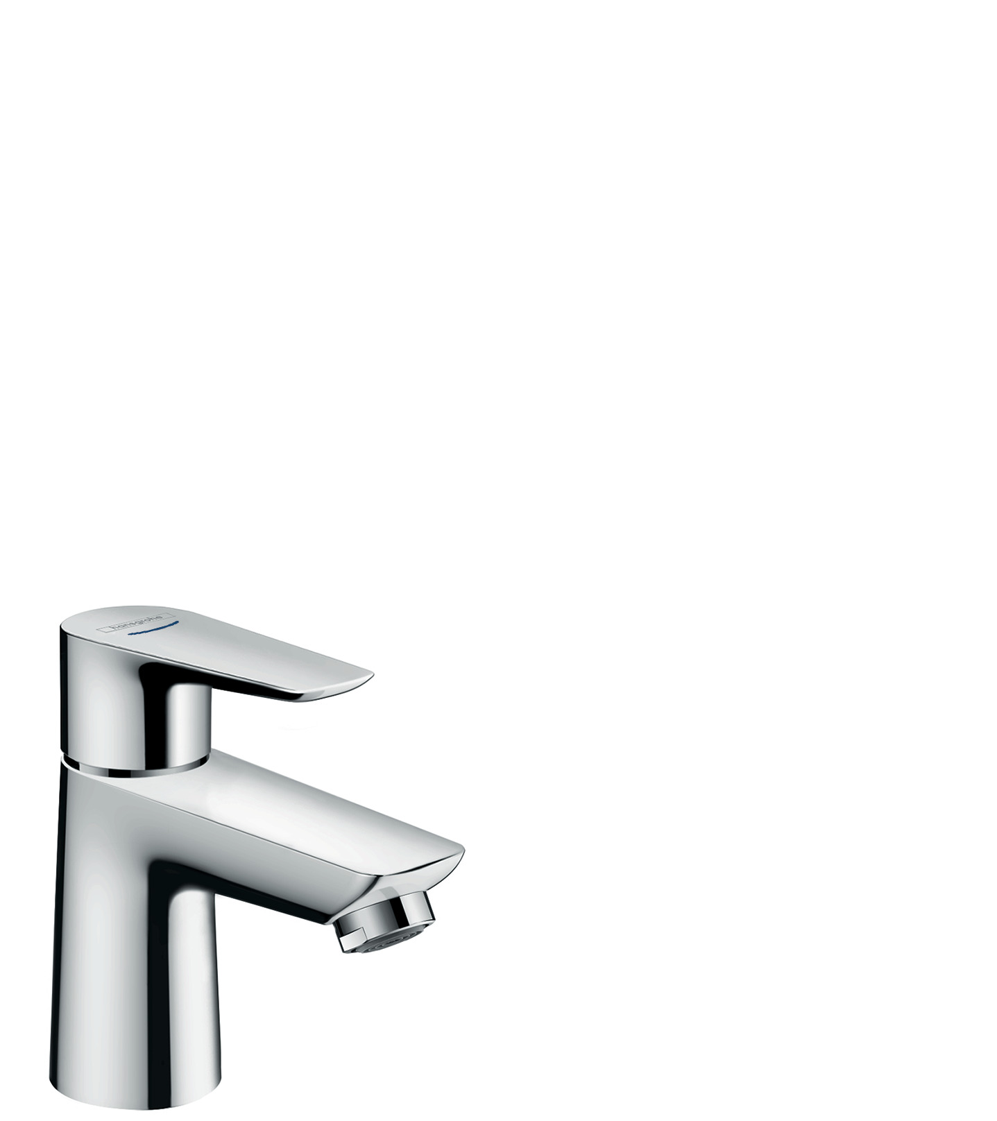 Pillar tap 80 with lever handle for cold water or pre-adjusted water without waste set
