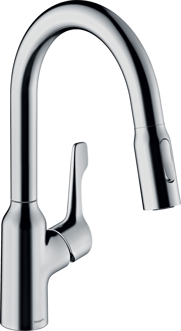 Single lever kitchen mixer 180, EcoSelection, pull-out spray, 2jet
