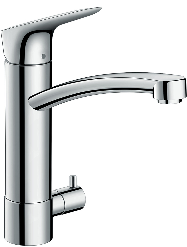 Single lever kitchen mixer 230, device shut-off valve,1jet, DZR