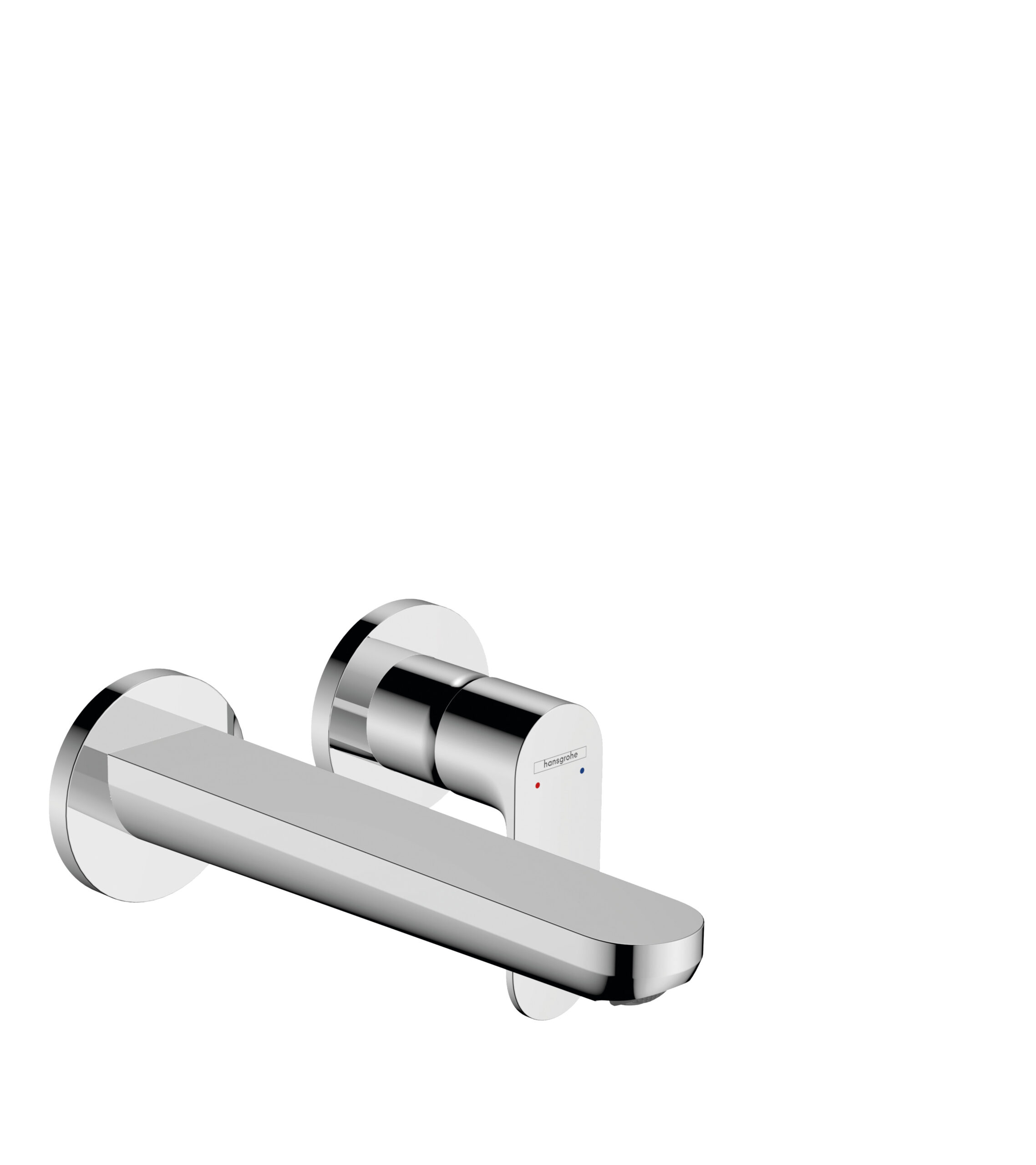 Single lever basin mixer for concealed installation wall-mounted with spout 20 cm