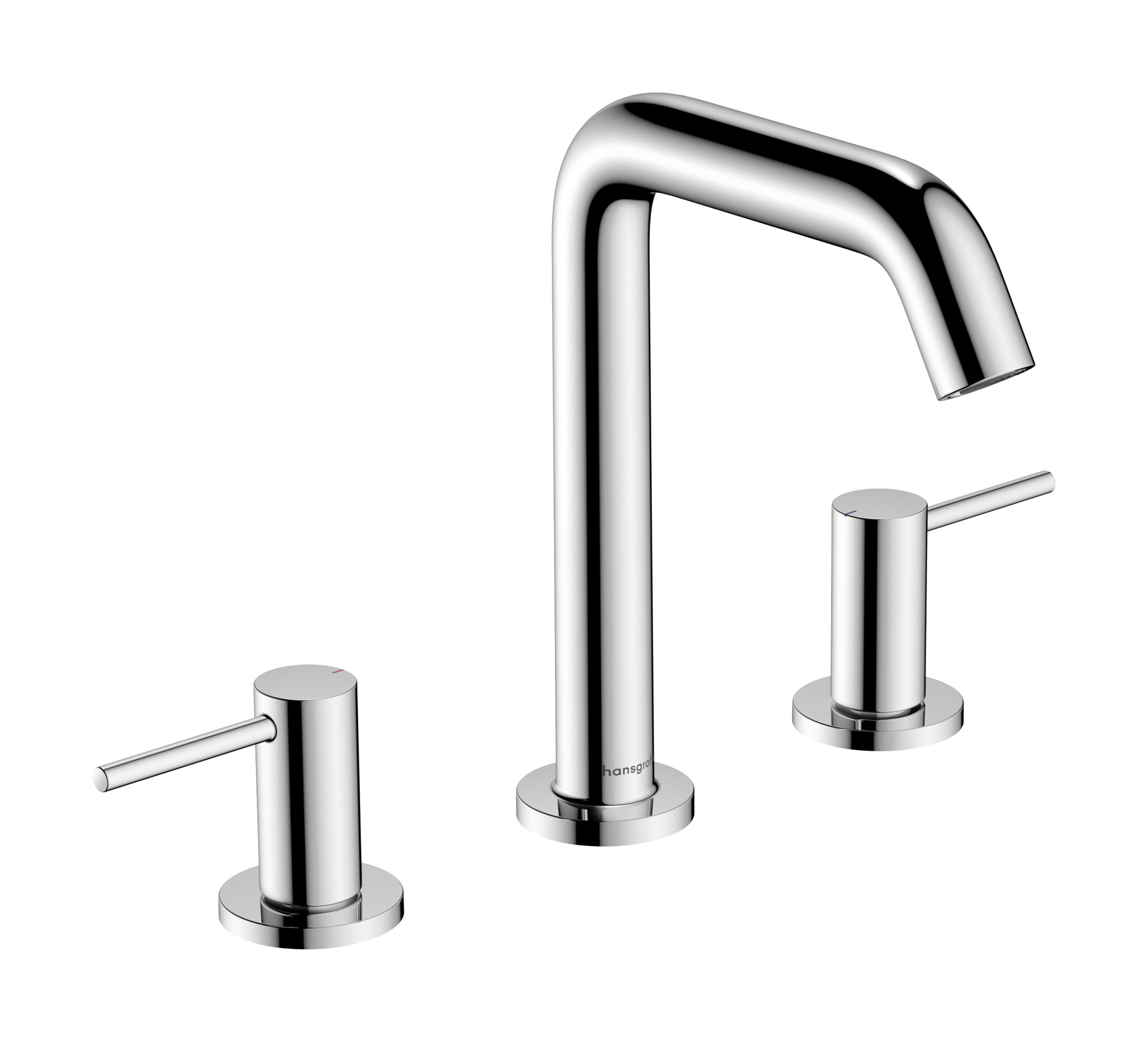 3-hole basin mixer 150 EcoSmart  with push-open waste set