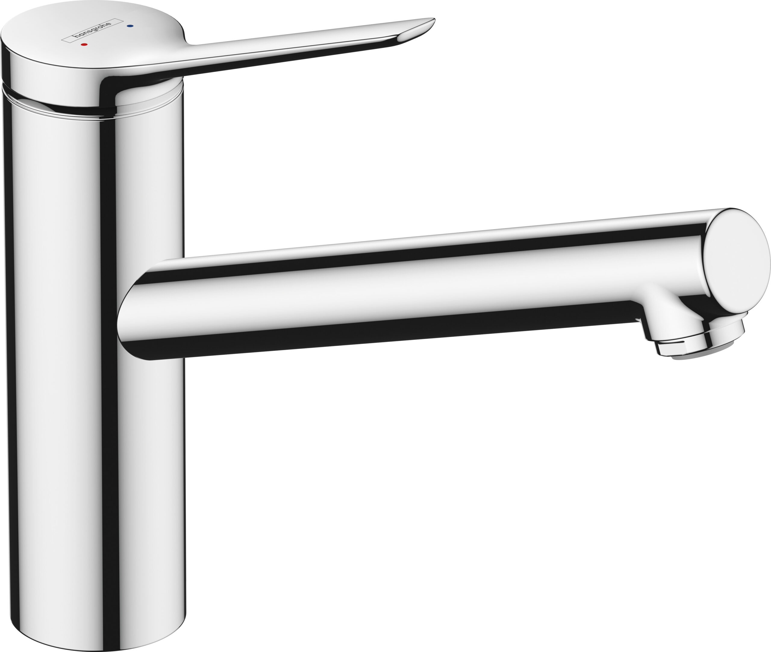 Single lever kitchen mixer 150, LowPressure/vented hot water cylinders, 1jet